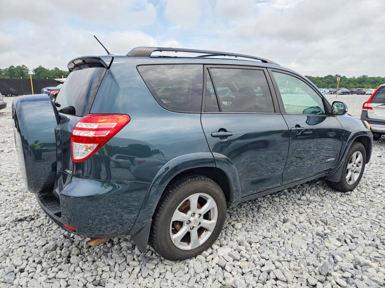 2011 Toyota Rav4 Limited Blue vin: 2T3DK4DV5BW055700