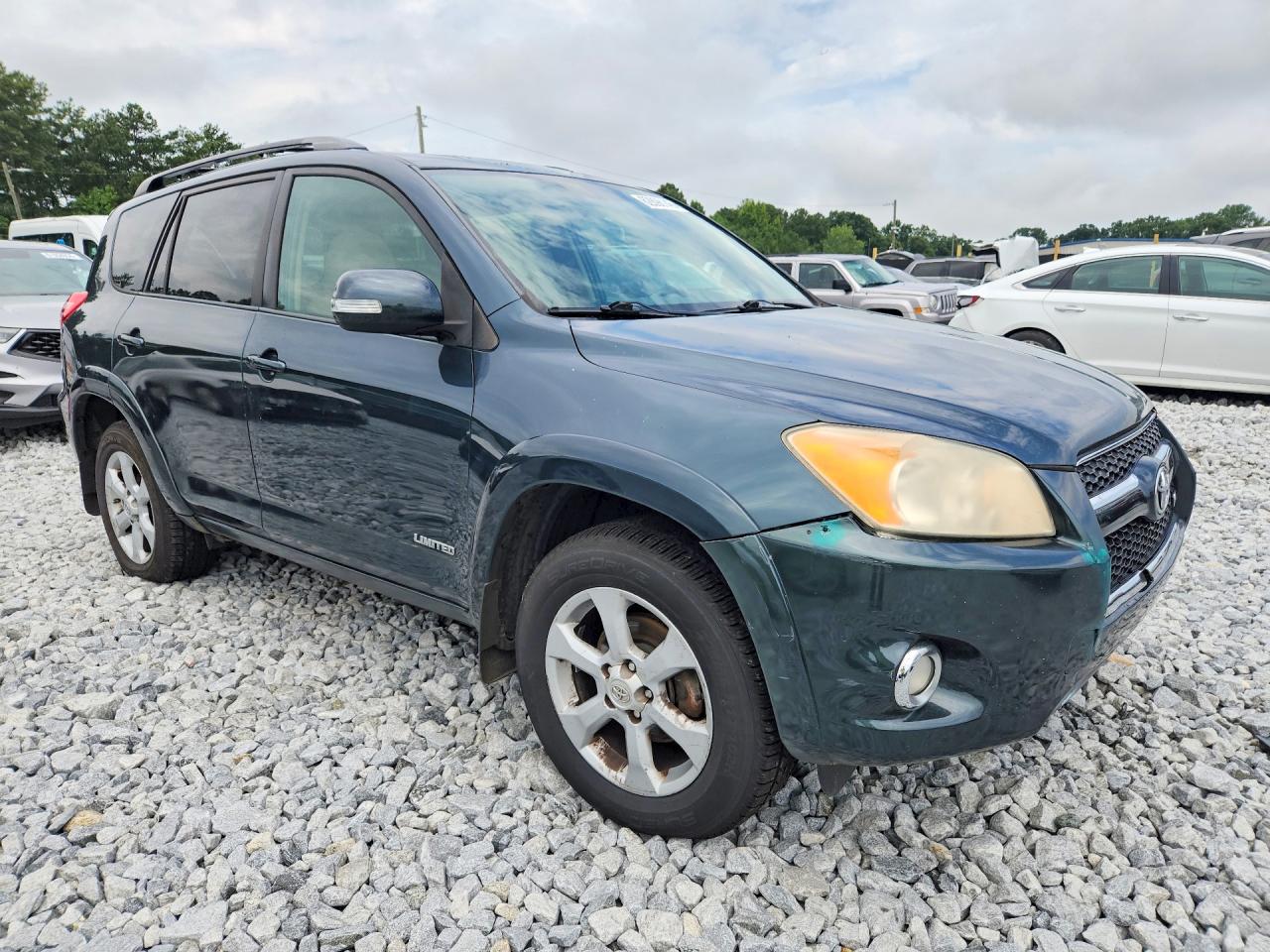2011 Toyota Rav4 Limited Blue vin: 2T3DK4DV5BW055700