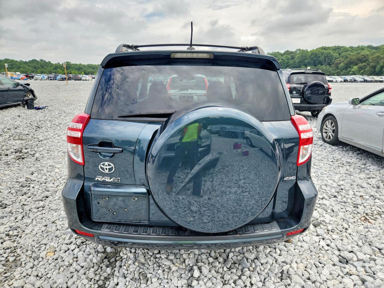 2011 Toyota Rav4 Limited Blue vin: 2T3DK4DV5BW055700