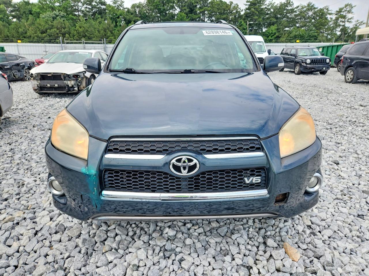 2011 Toyota Rav4 Limited Blue vin: 2T3DK4DV5BW055700