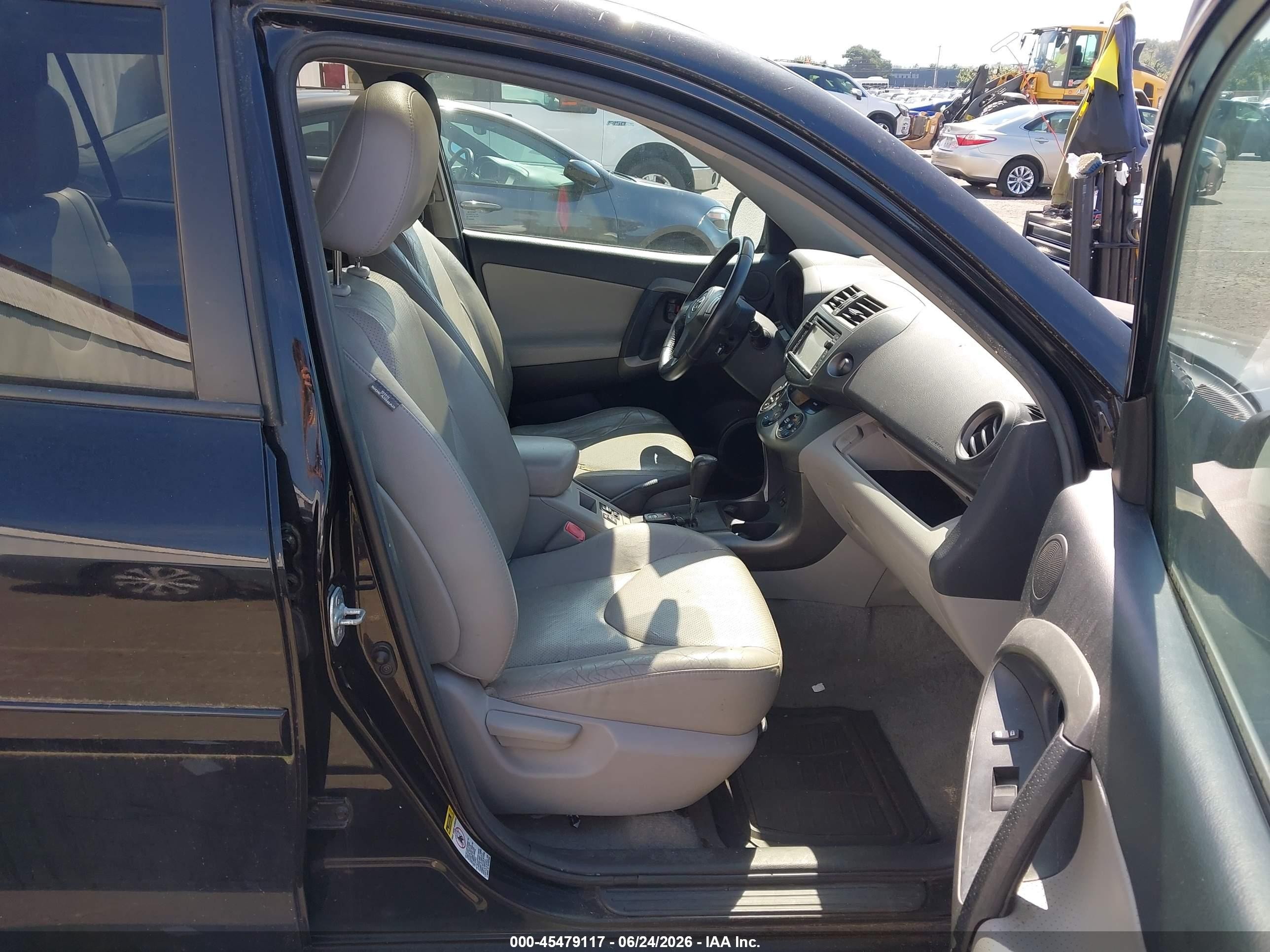 2012 Toyota Rav4 Limited V6 Черный vin: 2T3DK4DV5CW066360