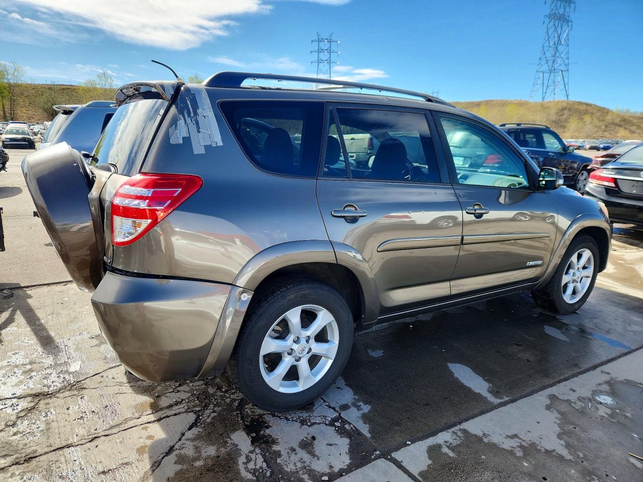 2012 Toyota Rav4 Limited Коричневый vin: 2T3DK4DV5CW067525