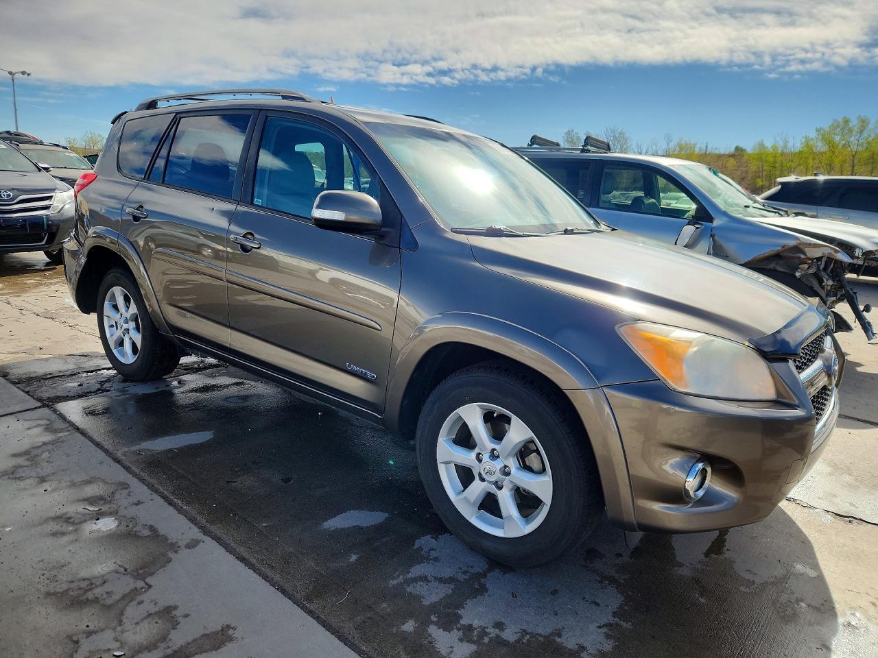 2012 Toyota Rav4 Limited Коричневый vin: 2T3DK4DV5CW067525