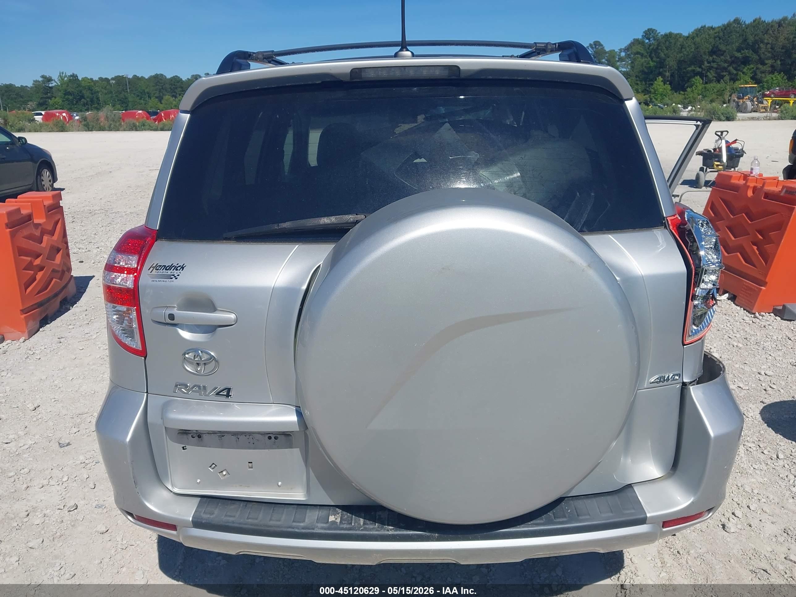 2012 Toyota Rav4 Limited V6 Silver vin: 2T3DK4DV5CW073499