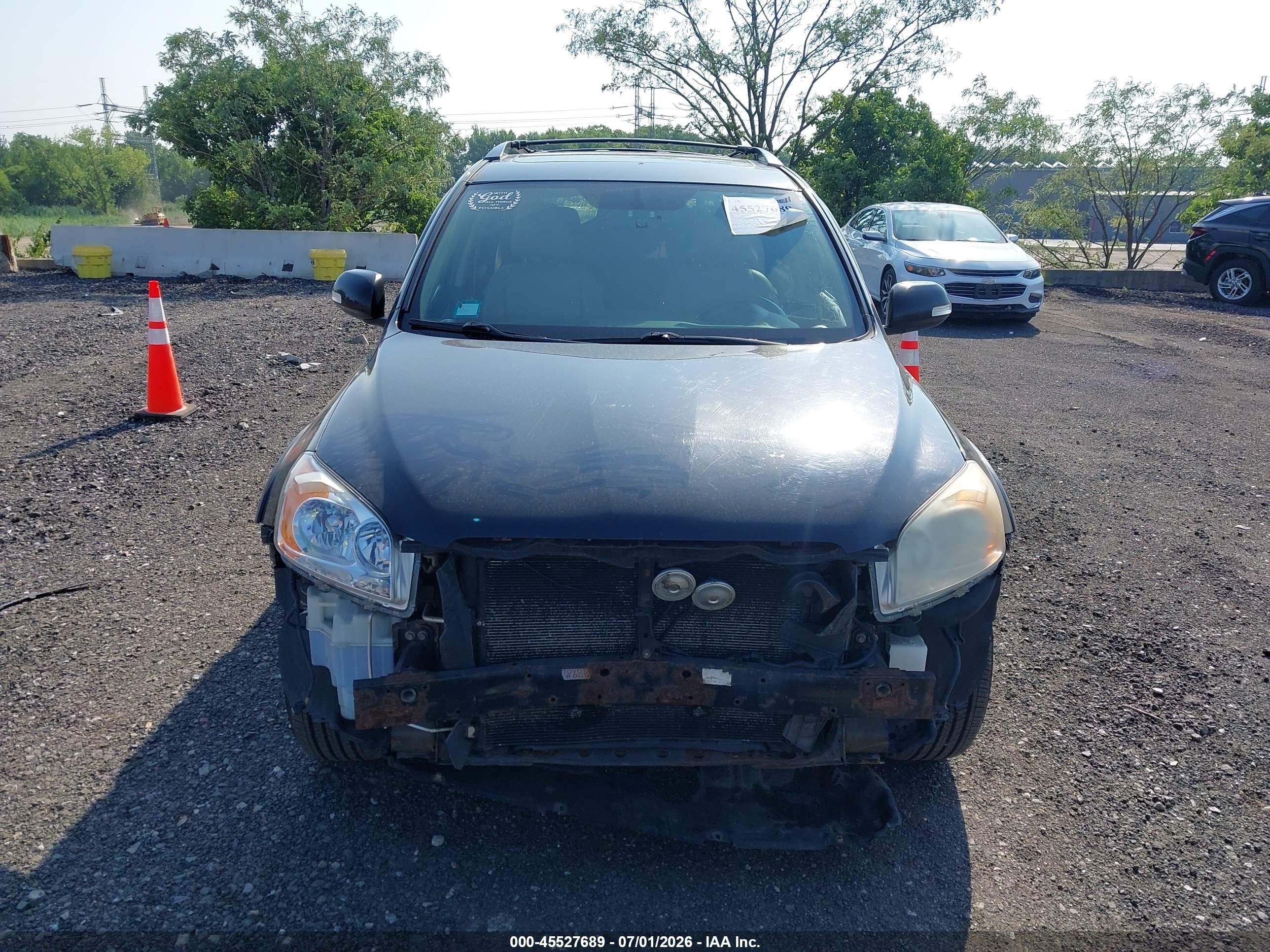 2012 Toyota Rav4 Limited V6 Black vin: 2T3DK4DV5CW080906