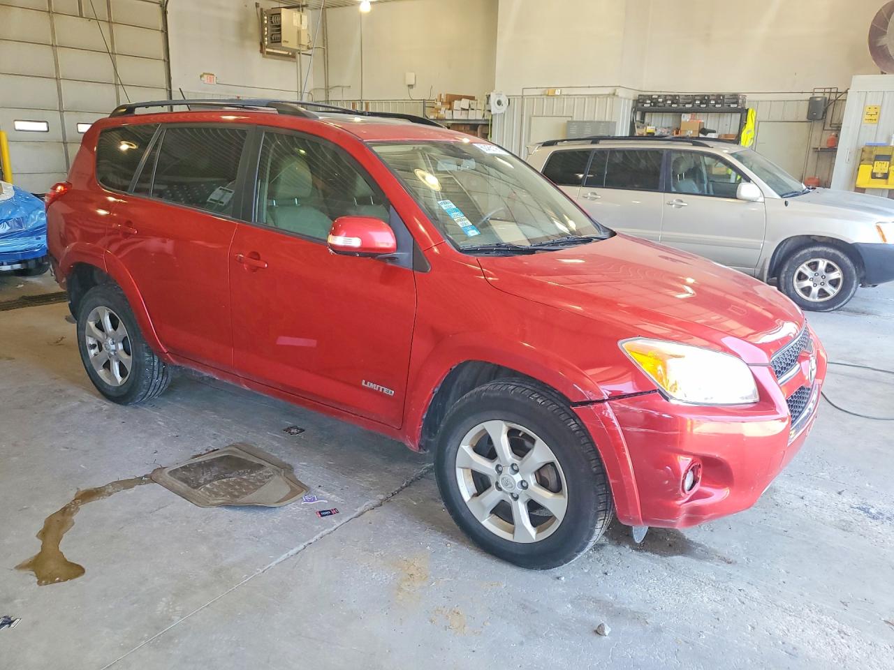 2010 Toyota Rav4 Limited Красный vin: 2T3DK4DV6AW018184