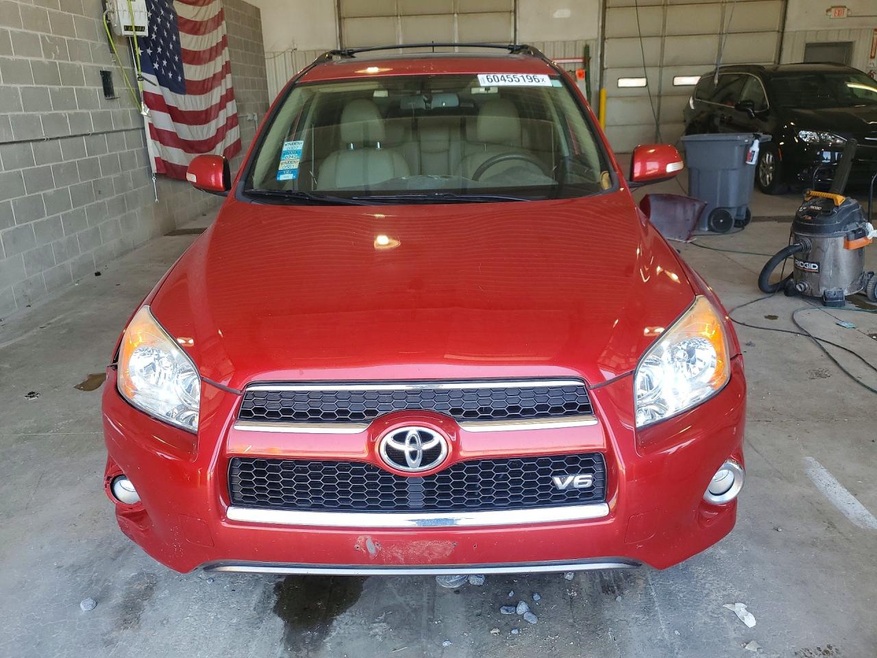 2010 Toyota Rav4 Limited Красный vin: 2T3DK4DV6AW018184
