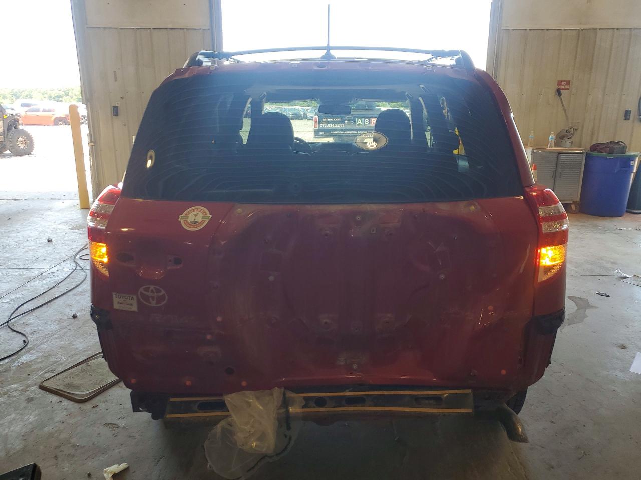2010 Toyota Rav4 Limited Красный vin: 2T3DK4DV6AW018184