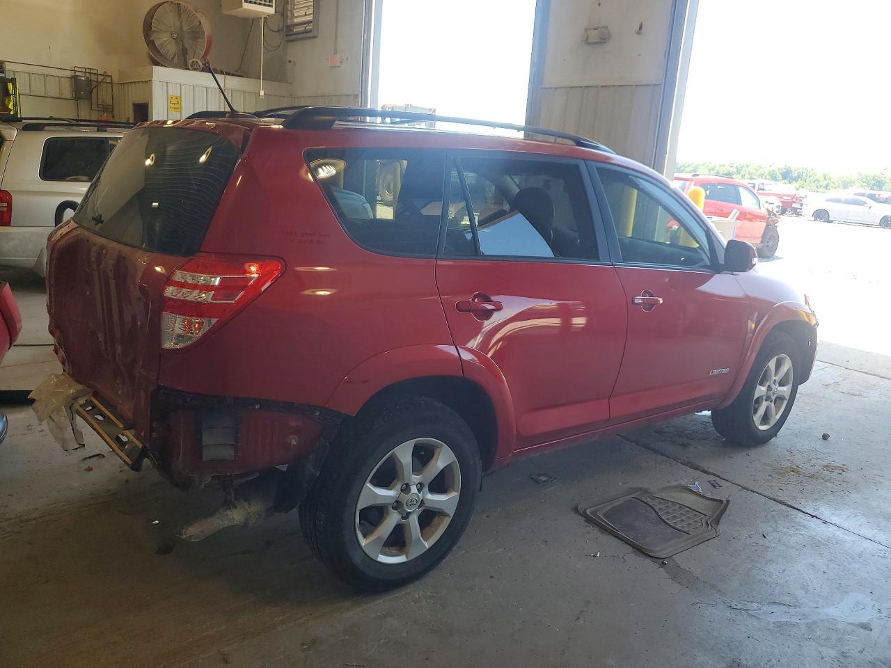 2010 Toyota Rav4 Limited Красный vin: 2T3DK4DV6AW018184