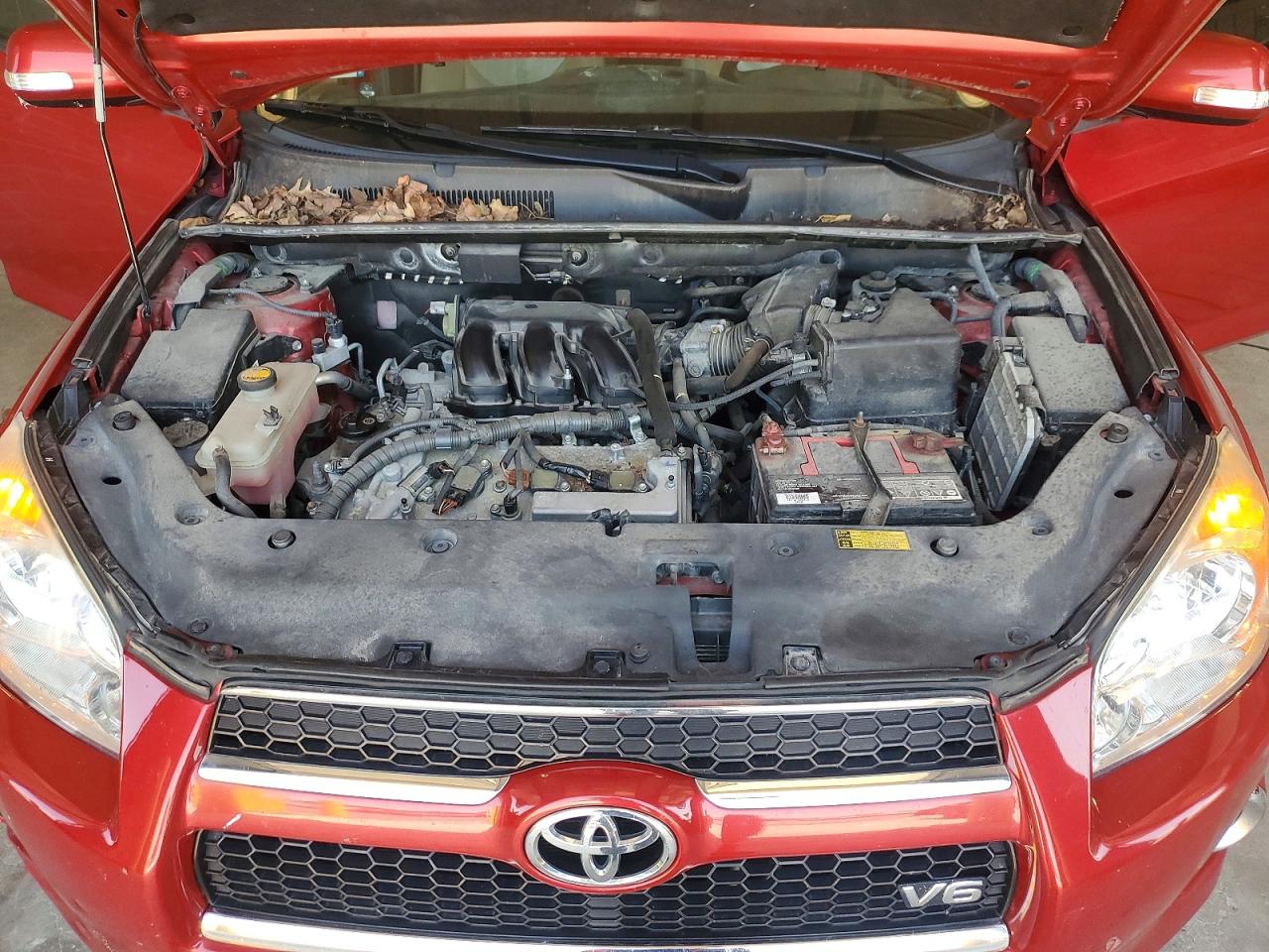 2010 Toyota Rav4 Limited Красный vin: 2T3DK4DV6AW018184
