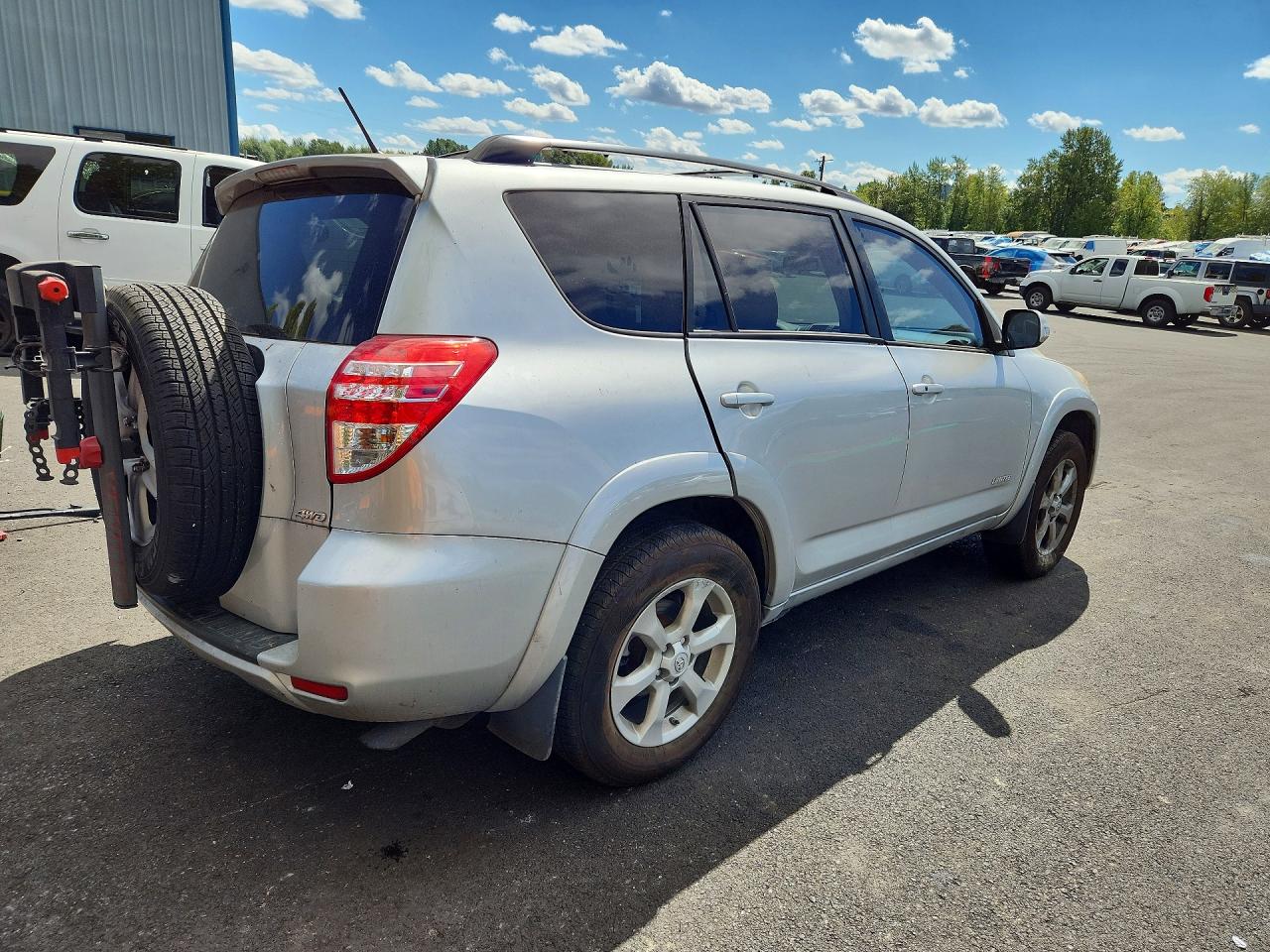 2010 Toyota Rav4 Limited Silver vin: 2T3DK4DV6AW021019