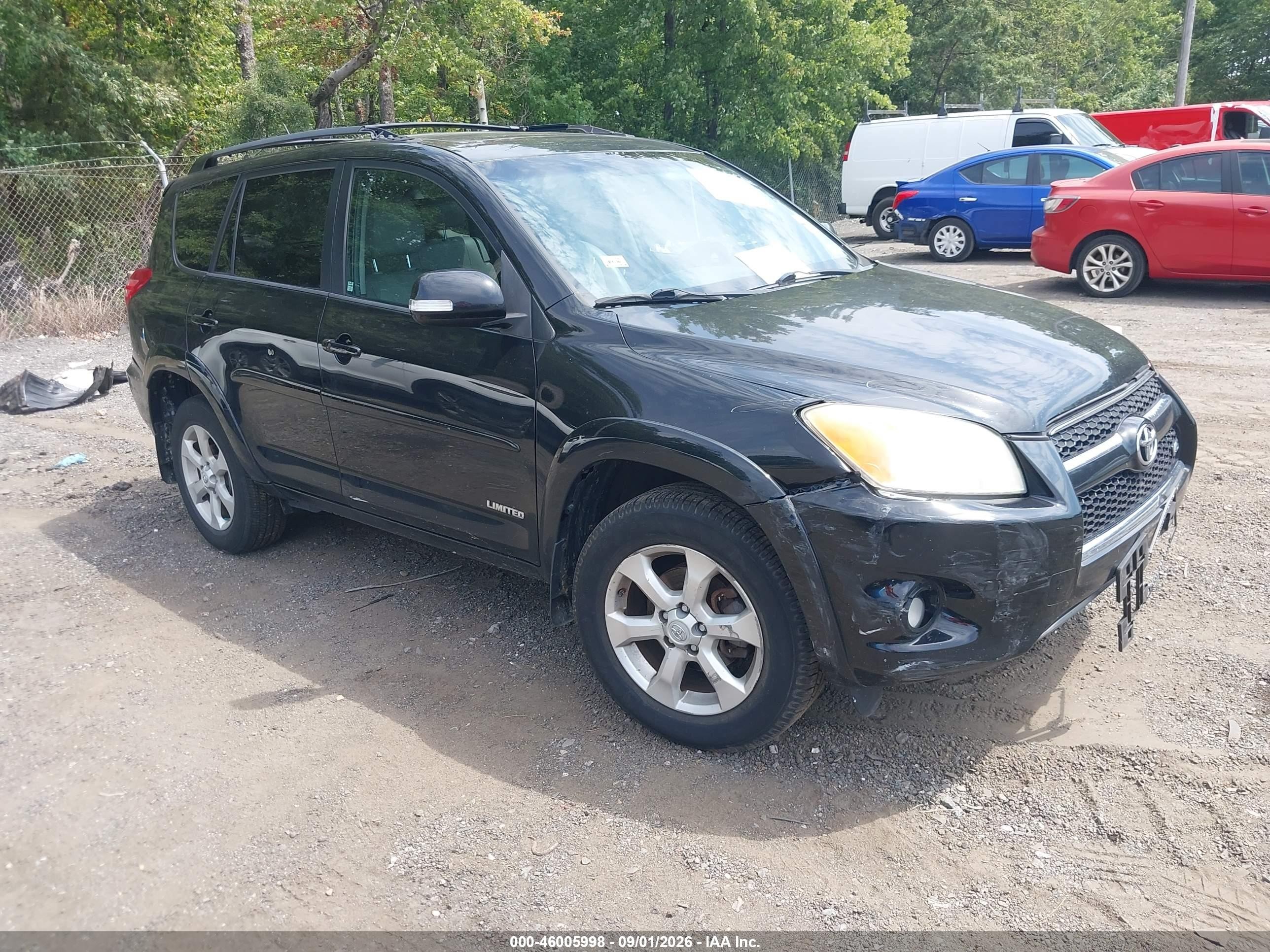 2010 Toyota Rav4 Limited V6 Черный vin: 2T3DK4DV6AW025572