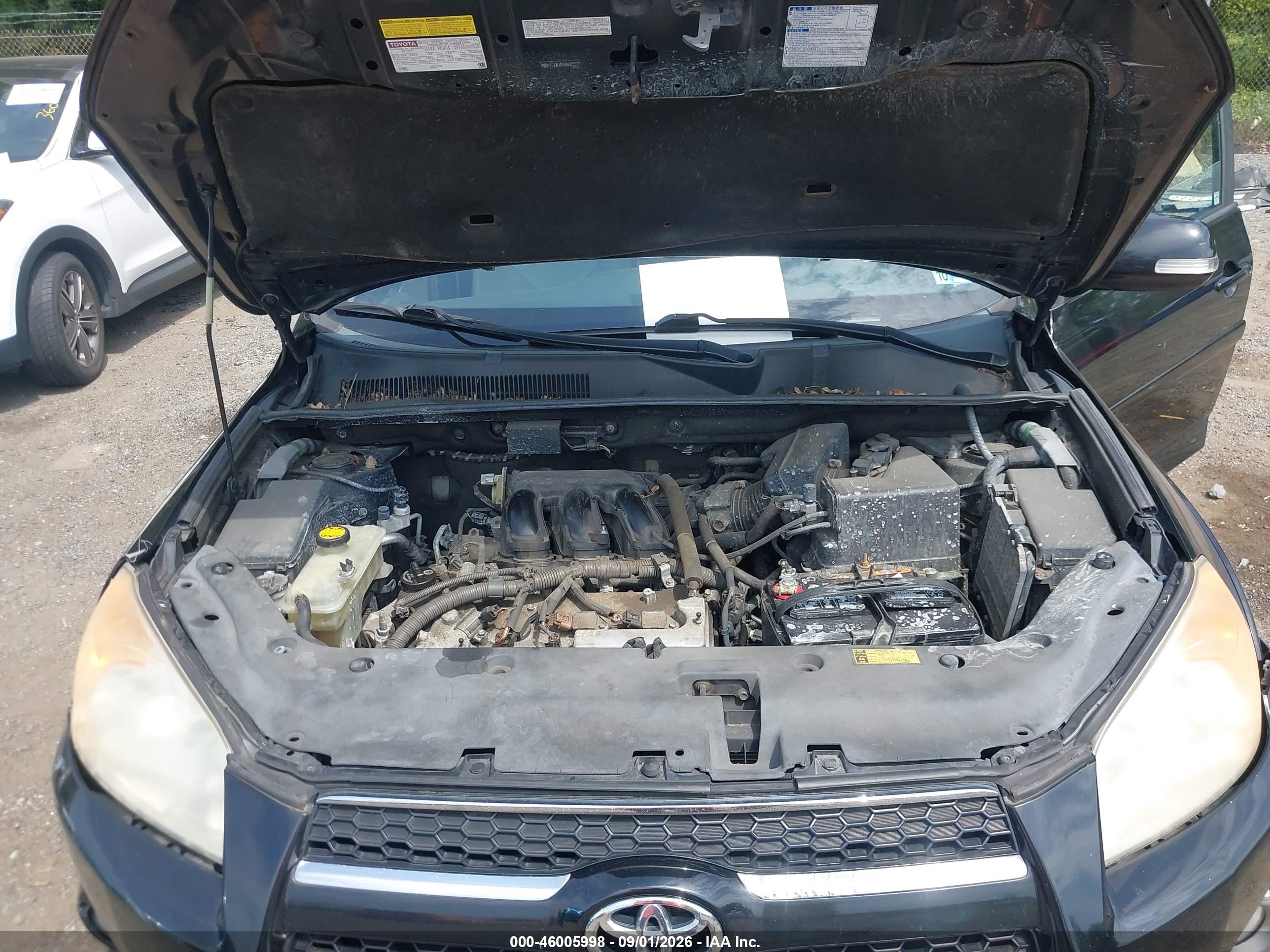 2010 Toyota Rav4 Limited V6 Черный vin: 2T3DK4DV6AW025572
