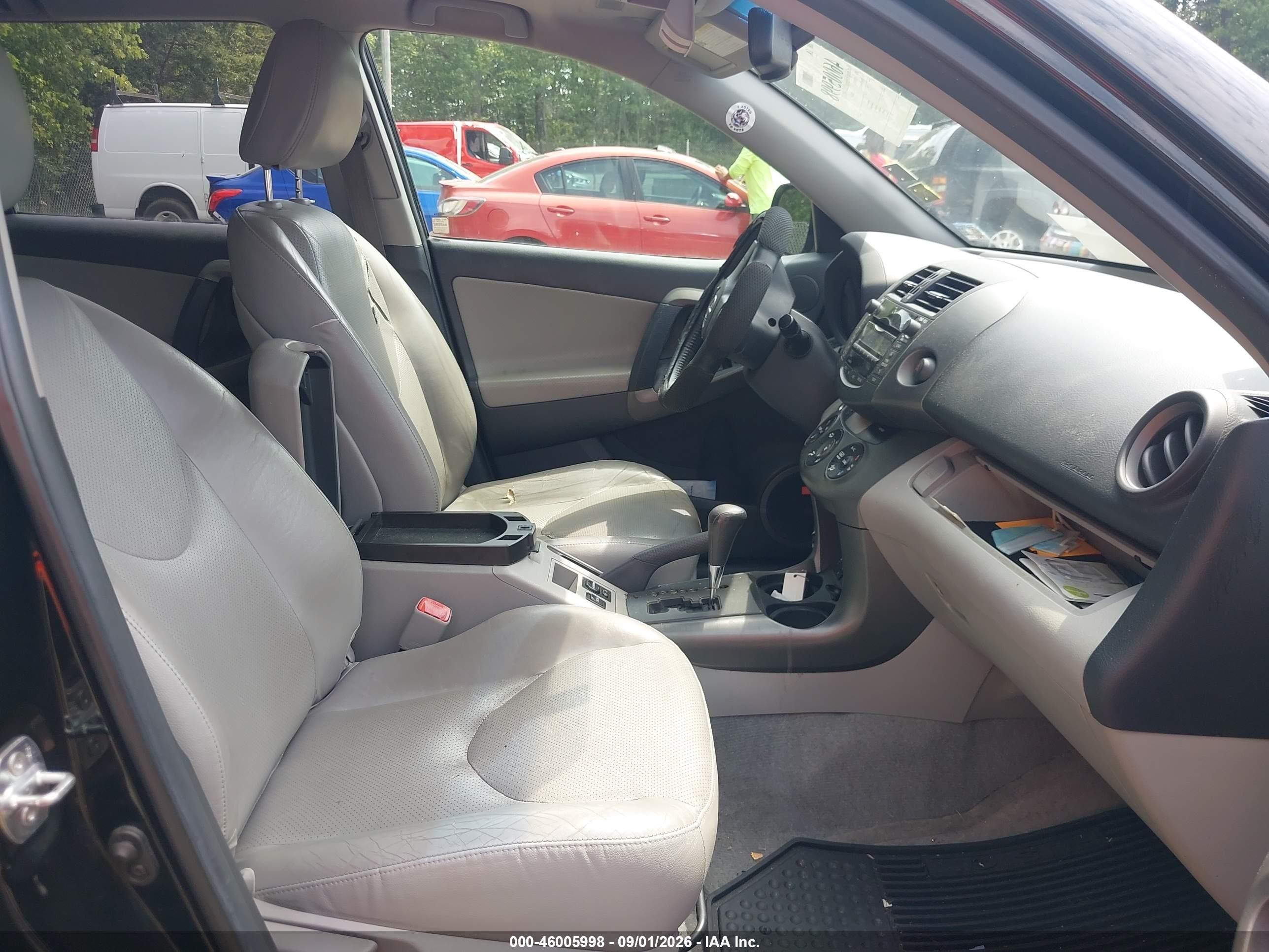 2010 Toyota Rav4 Limited V6 Черный vin: 2T3DK4DV6AW025572
