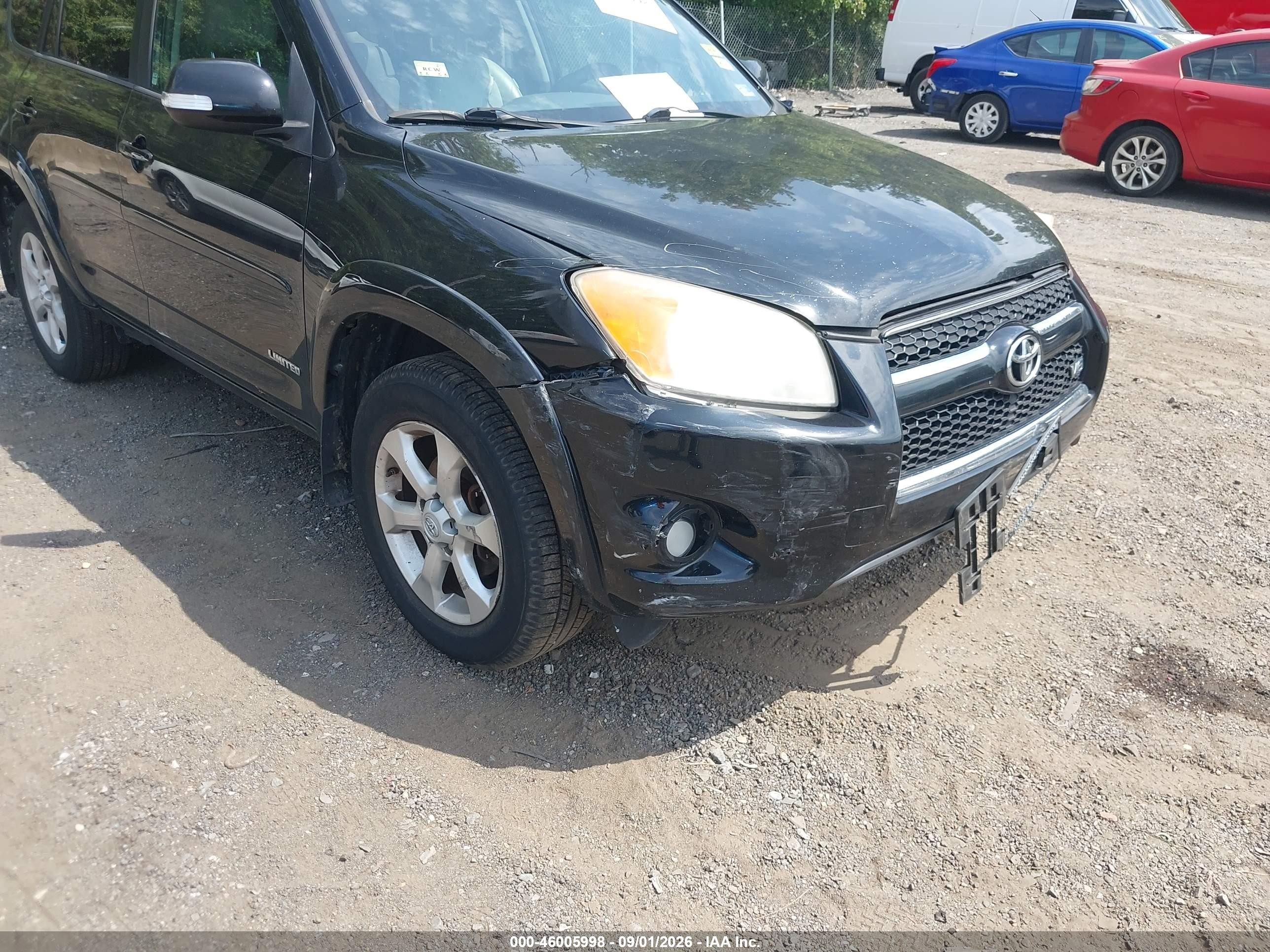 2010 Toyota Rav4 Limited V6 Черный vin: 2T3DK4DV6AW025572