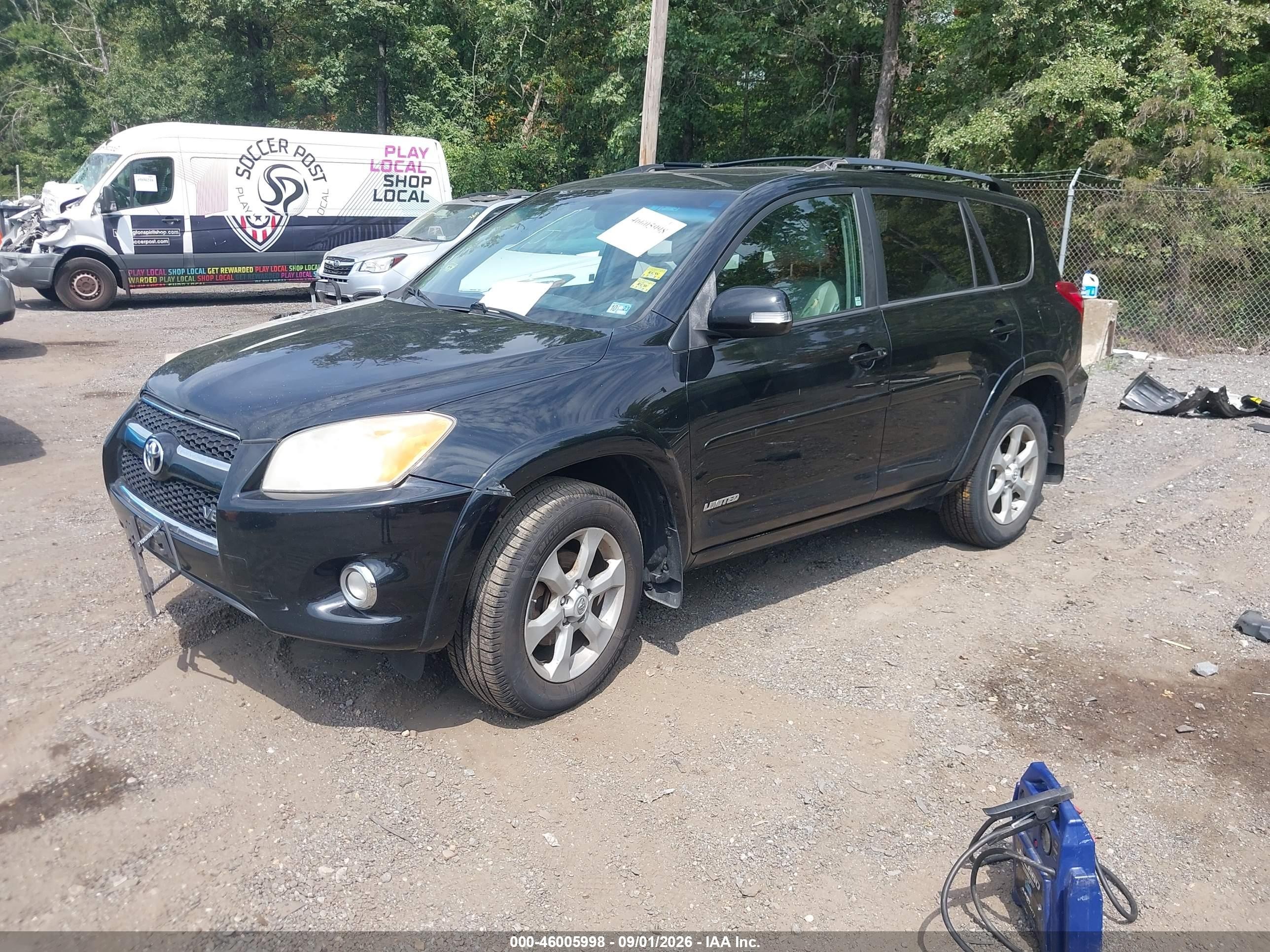 2010 Toyota Rav4 Limited V6 Черный vin: 2T3DK4DV6AW025572