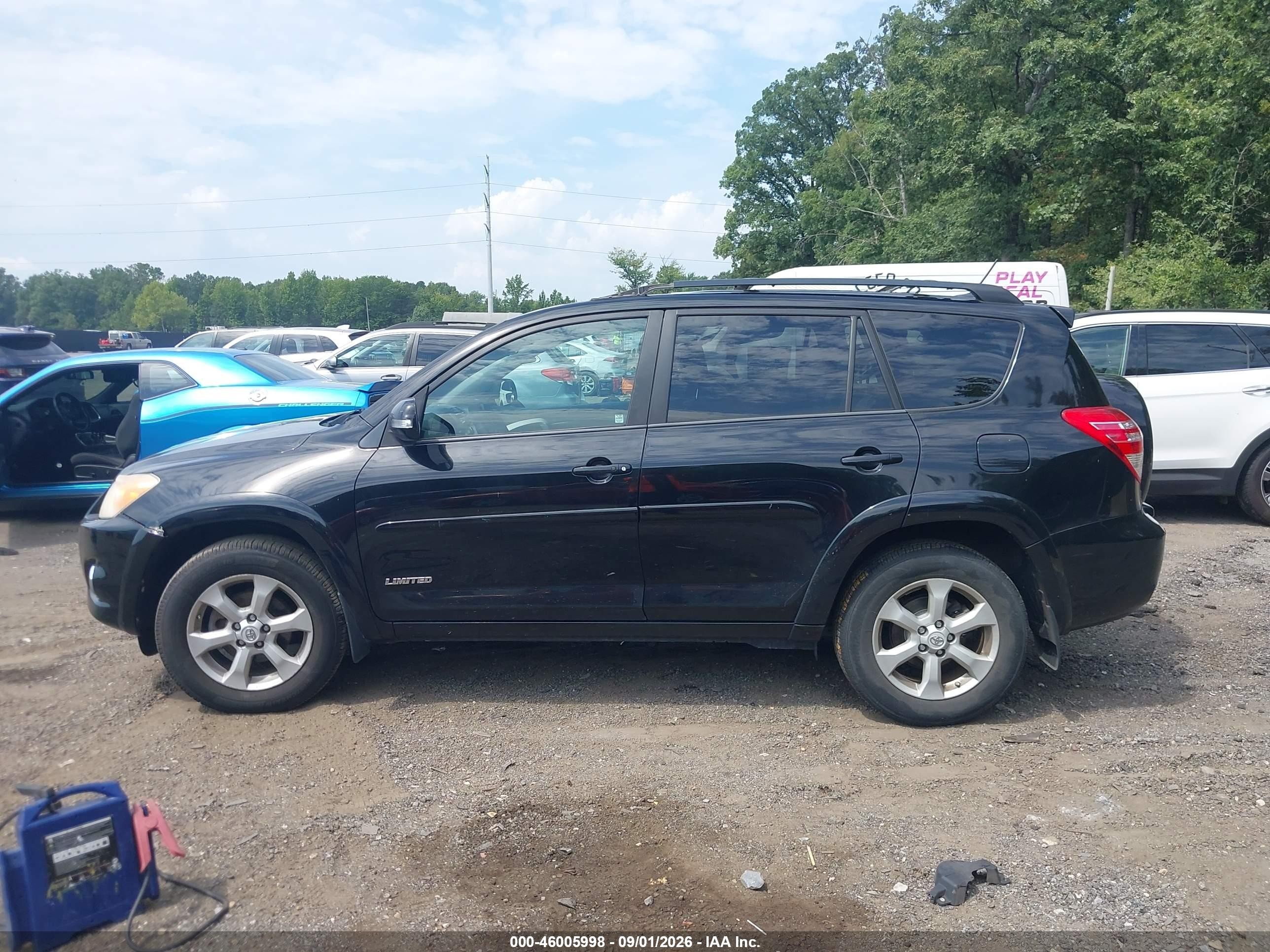 2010 Toyota Rav4 Limited V6 Черный vin: 2T3DK4DV6AW025572