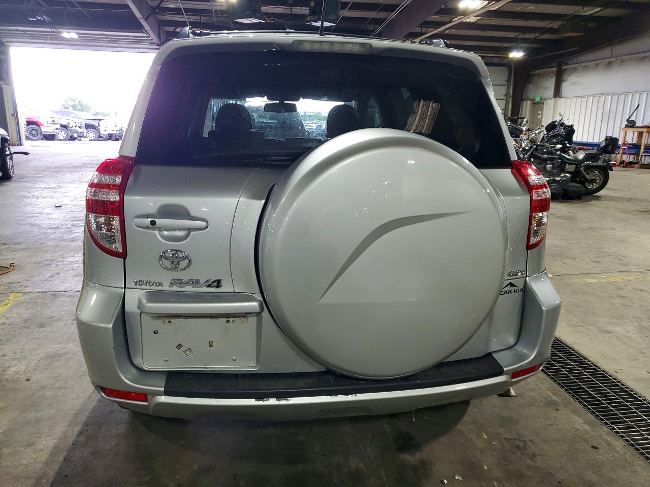 2010 Toyota Rav4 Limited Silver vin: 2T3DK4DV6AW036376