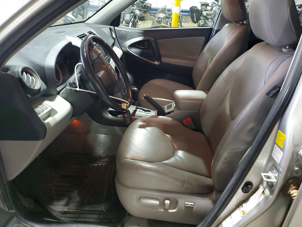 2010 Toyota Rav4 Limited Silver vin: 2T3DK4DV6AW036376