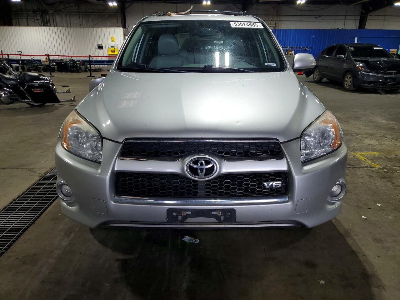2010 Toyota Rav4 Limited Silver vin: 2T3DK4DV6AW036376