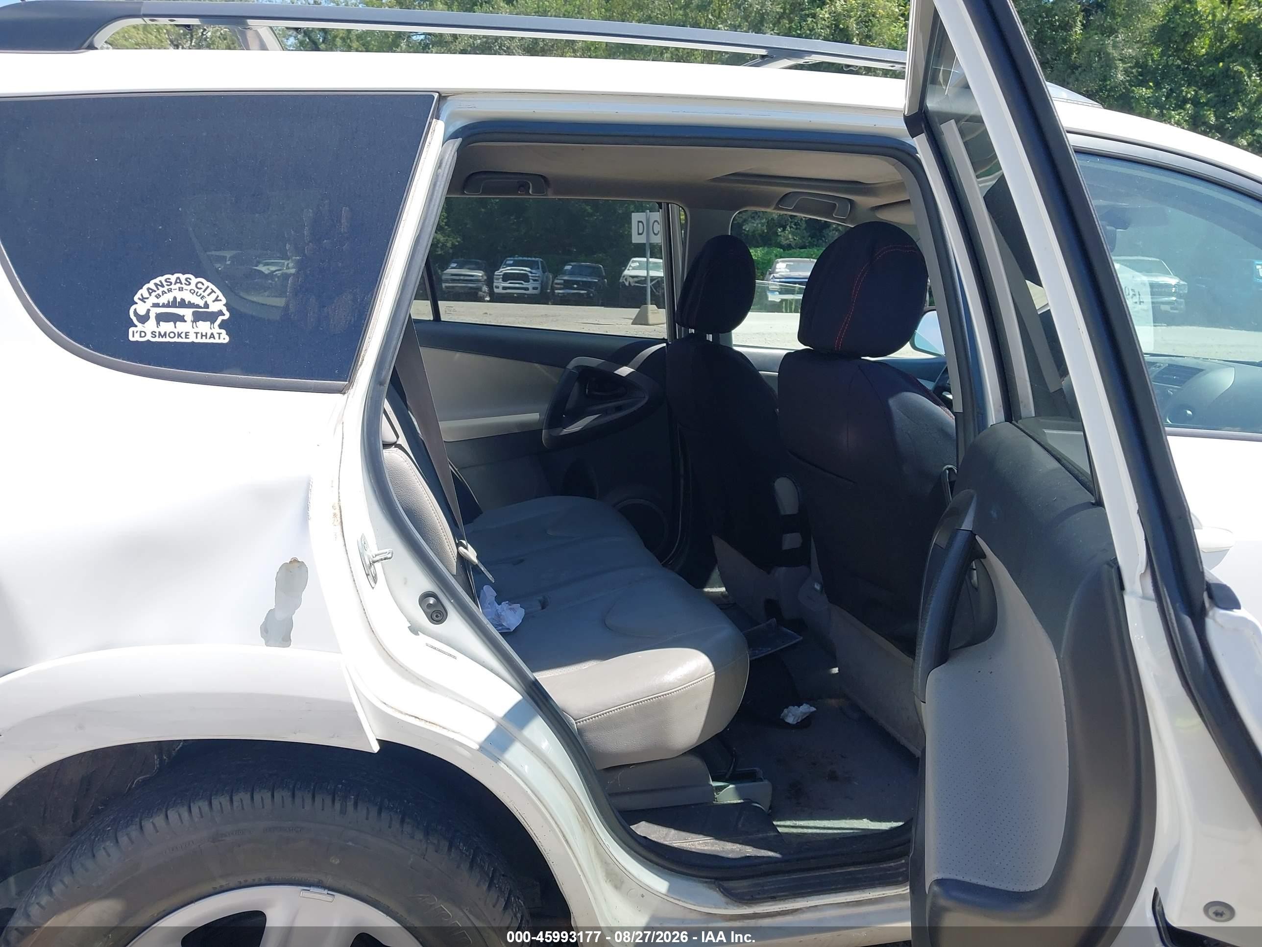 2011 Toyota Rav4 Limited V6 Белый vin: 2T3DK4DV6BW057830