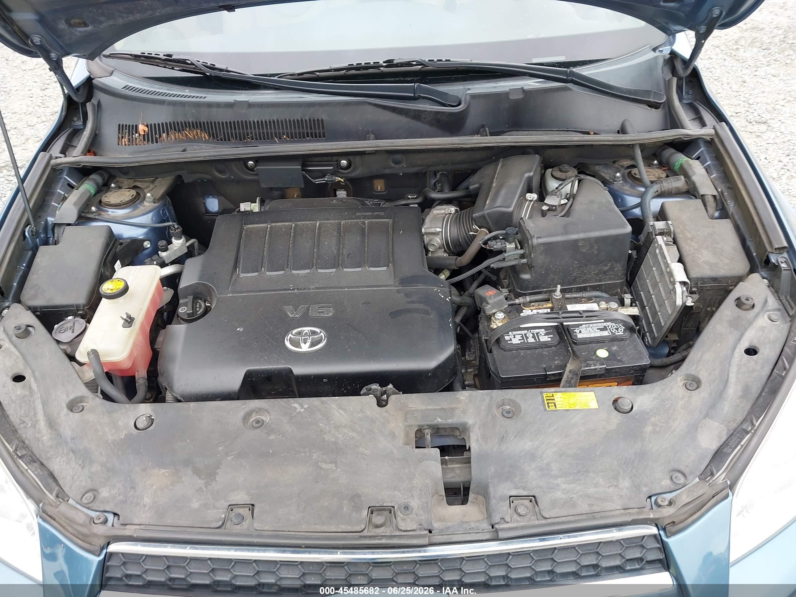 2012 Toyota Rav4 Limited V6 Blue vin: 2T3DK4DV6CW075147