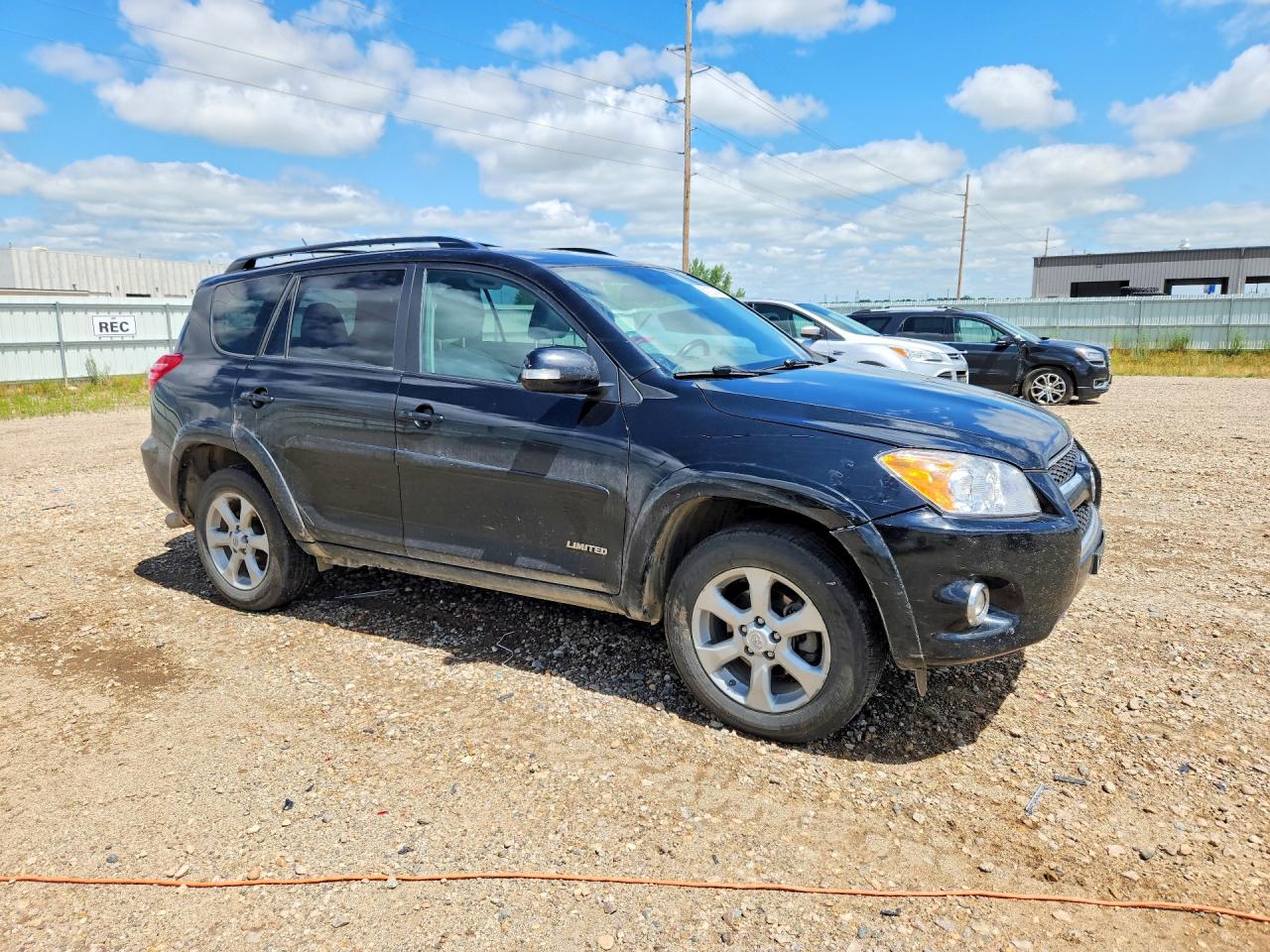 2012 Toyota Rav4 Limited Black vin: 2T3DK4DV6CW077044