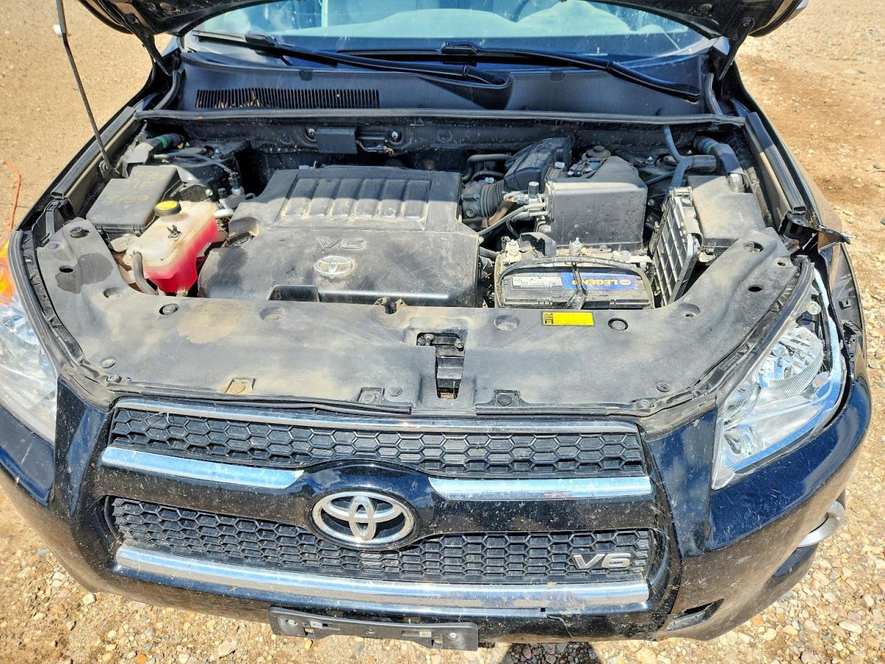 2012 Toyota Rav4 Limited Black vin: 2T3DK4DV6CW077044