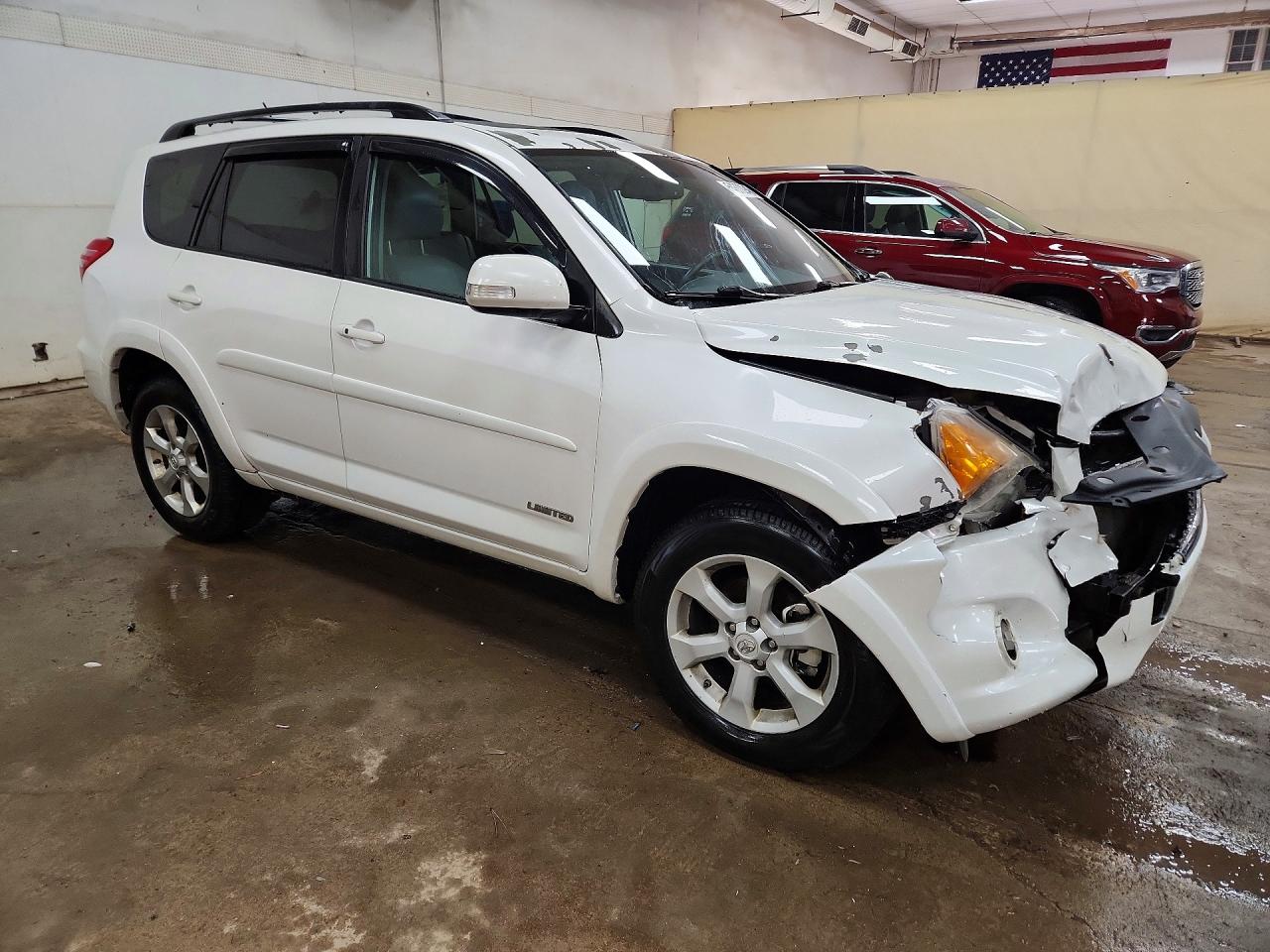 2012 Toyota Rav4 Limited Белый vin: 2T3DK4DV6CW079702