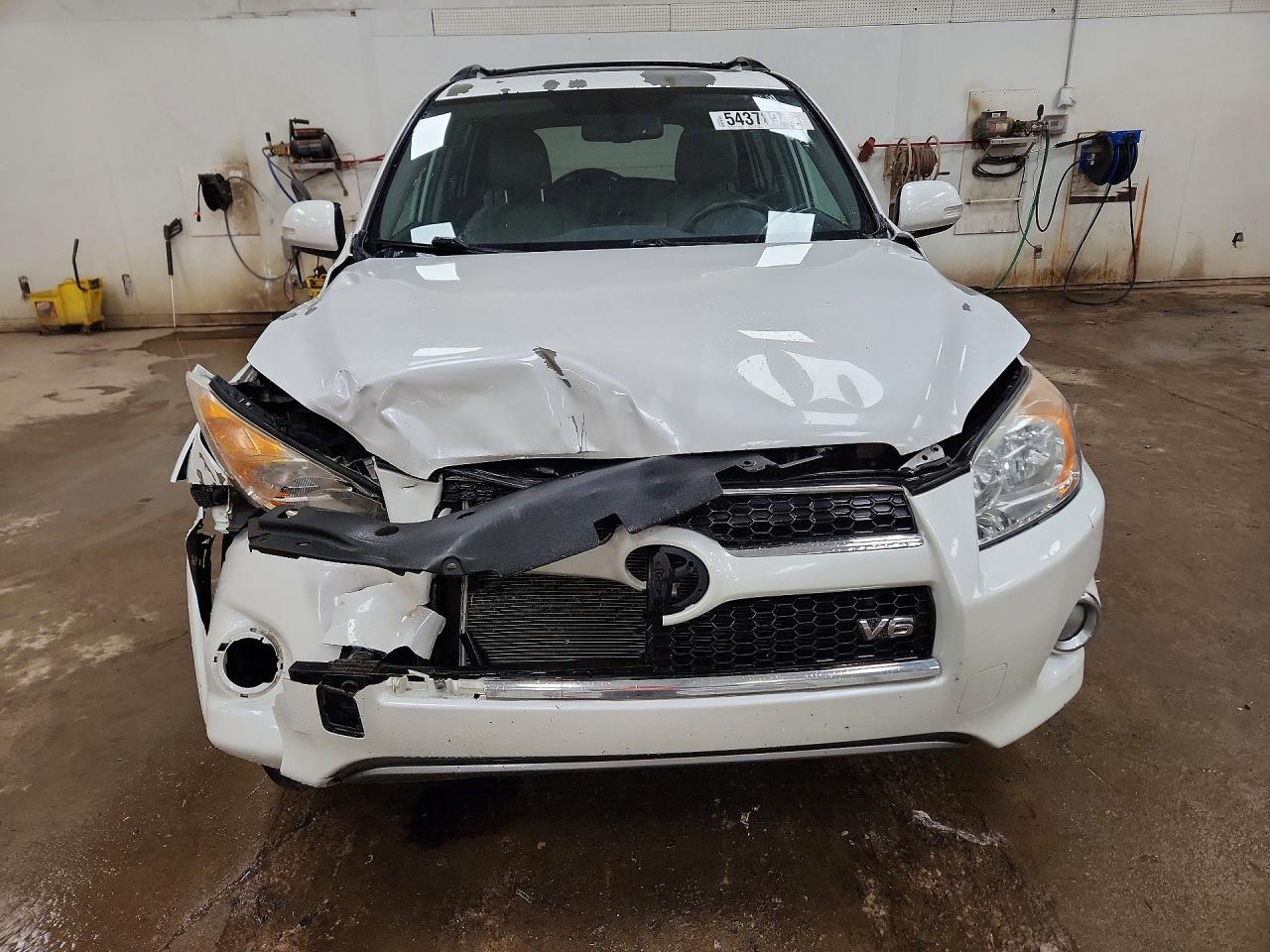 2012 Toyota Rav4 Limited Белый vin: 2T3DK4DV6CW079702