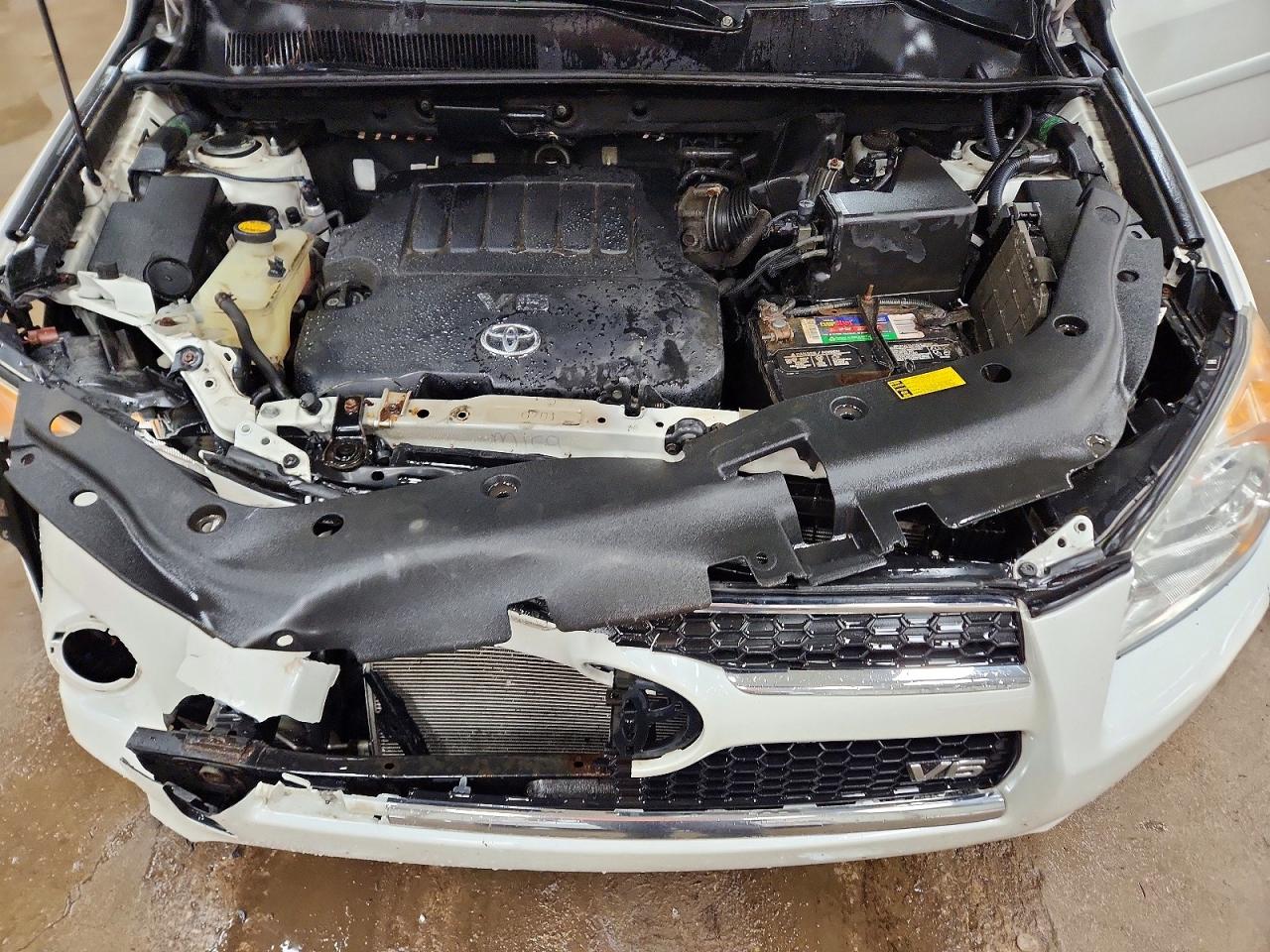2012 Toyota Rav4 Limited Белый vin: 2T3DK4DV6CW079702