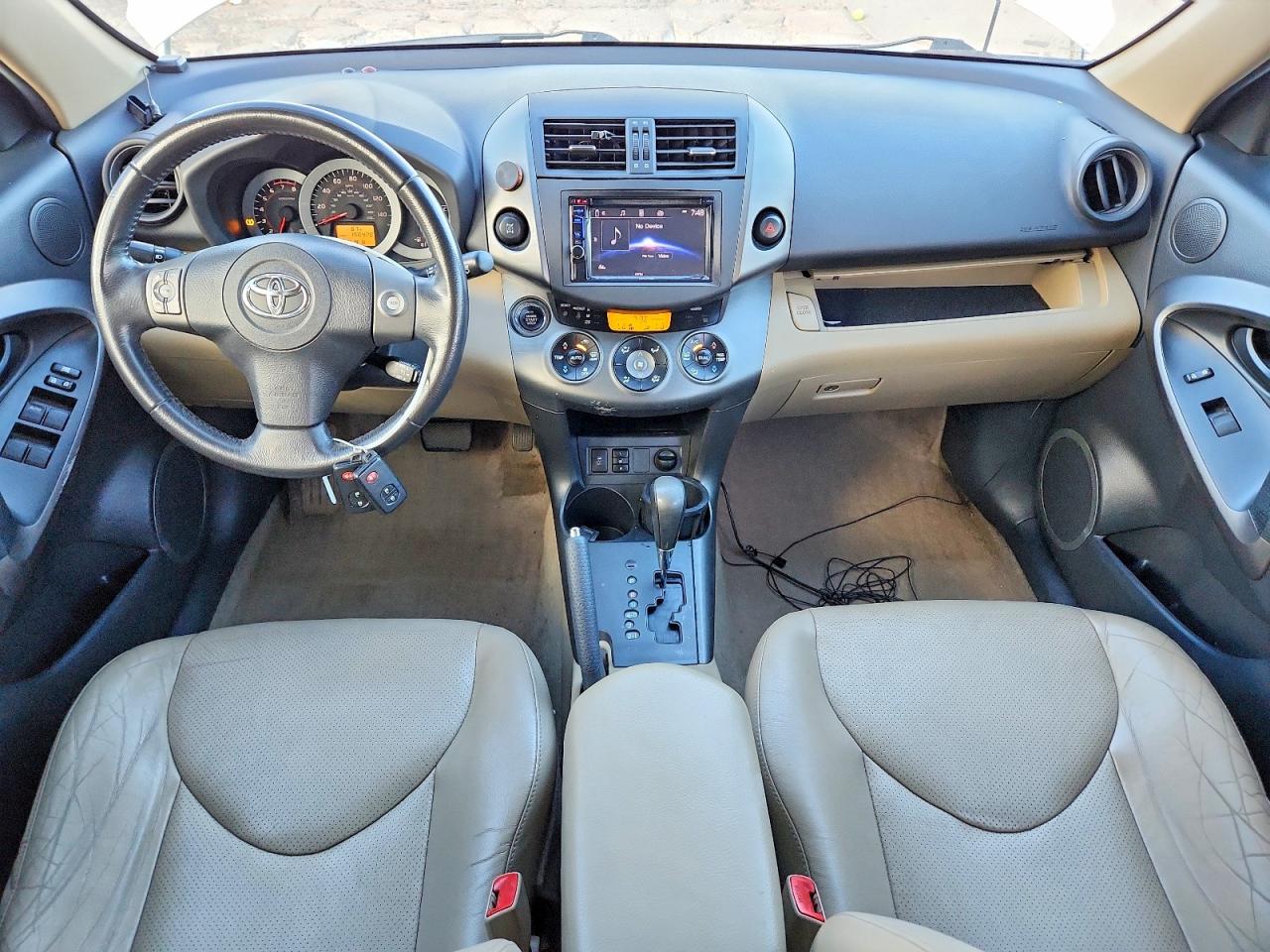 2012 Toyota Rav4 Limited White vin: 2T3DK4DV6CW085287