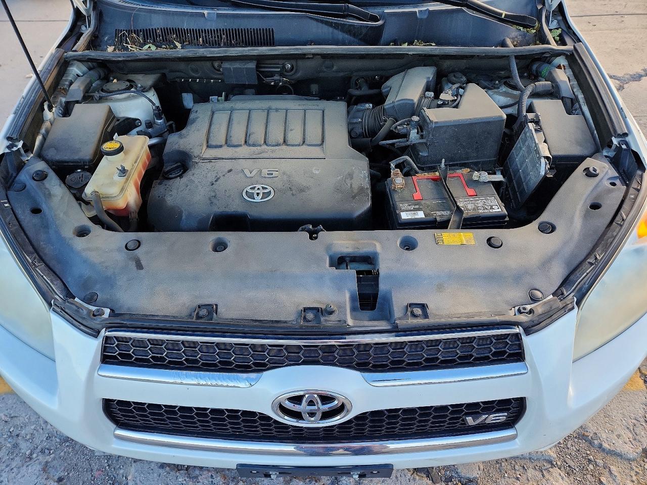2012 Toyota Rav4 Limited White vin: 2T3DK4DV6CW085287