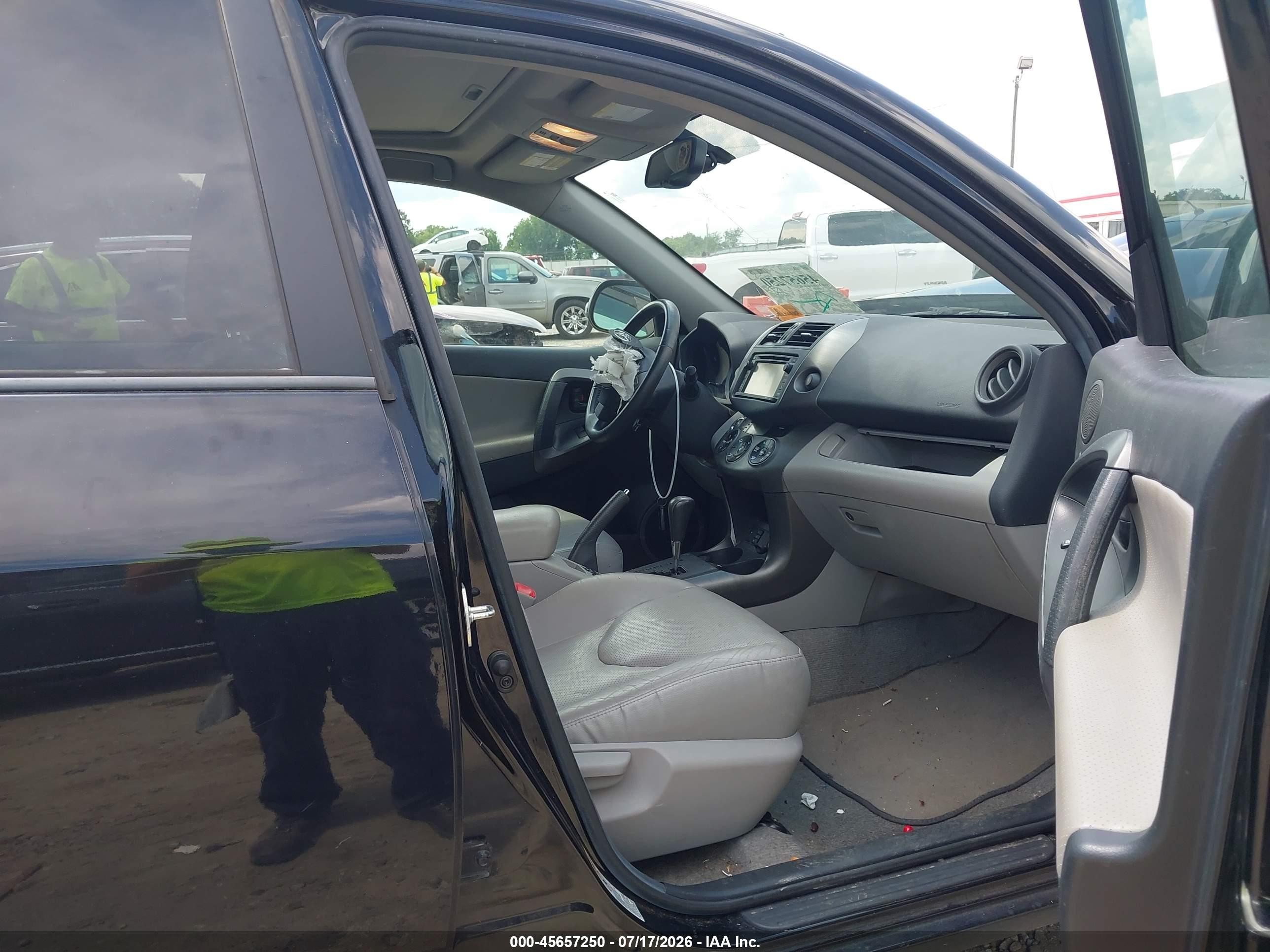 2012 Toyota Rav4 Limited V6 Black vin: 2T3DK4DV6CW085497