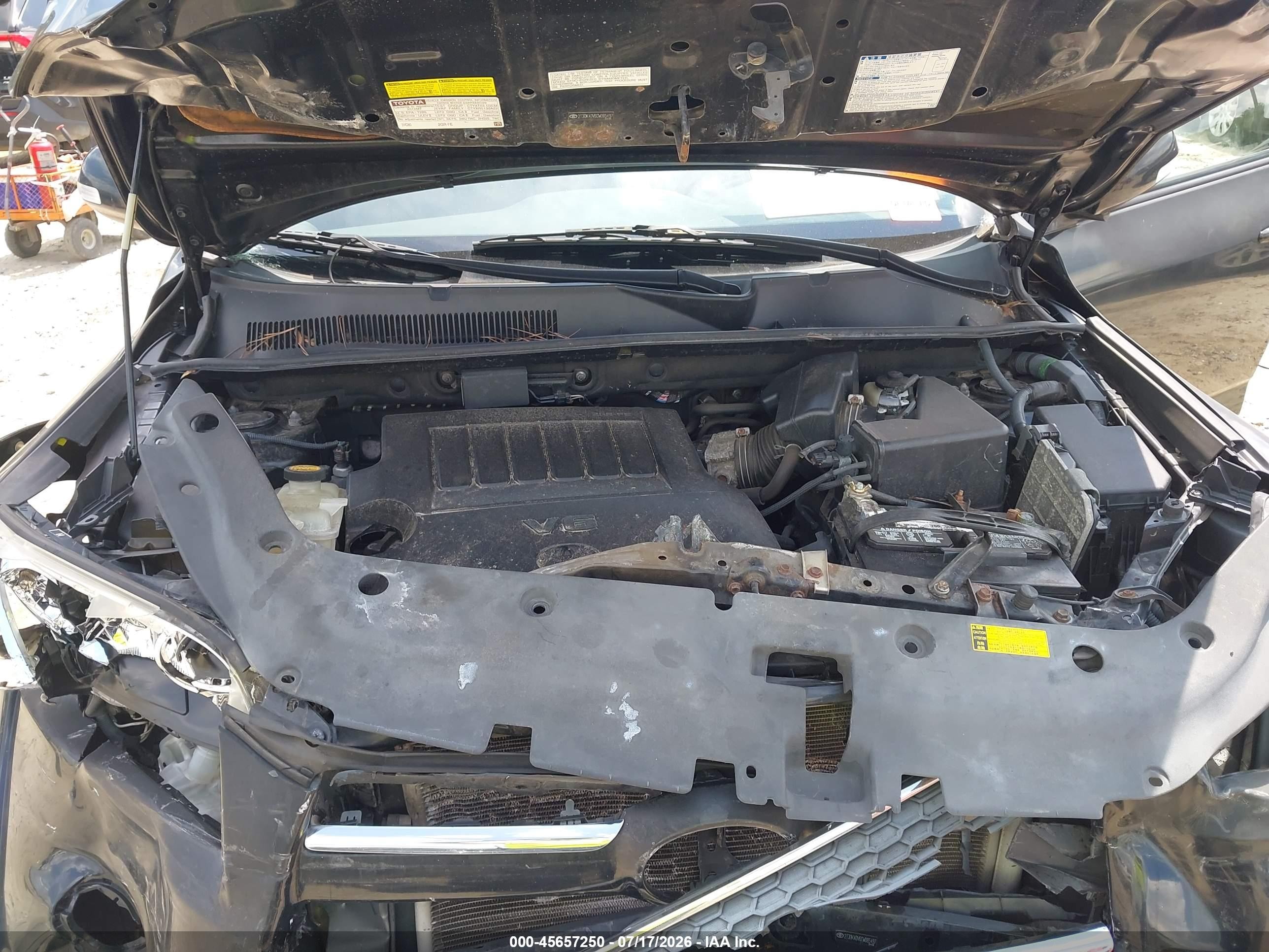 2012 Toyota Rav4 Limited V6 Black vin: 2T3DK4DV6CW085497