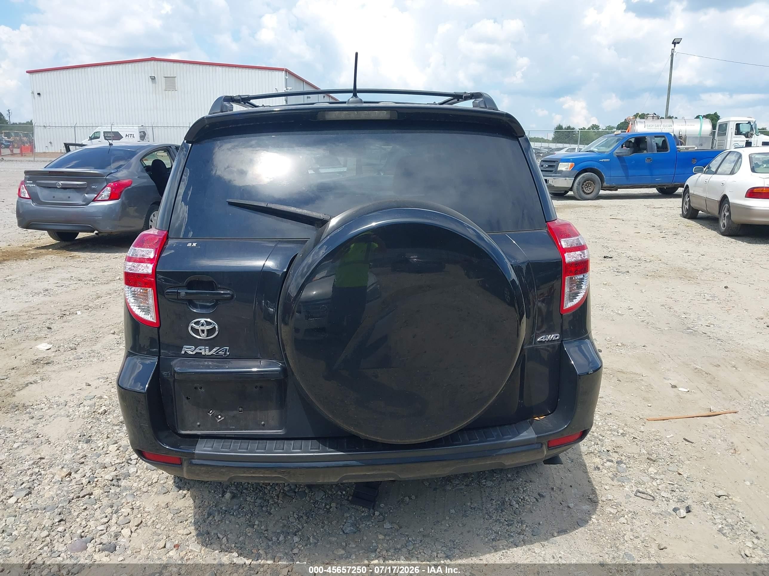 2012 Toyota Rav4 Limited V6 Black vin: 2T3DK4DV6CW085497