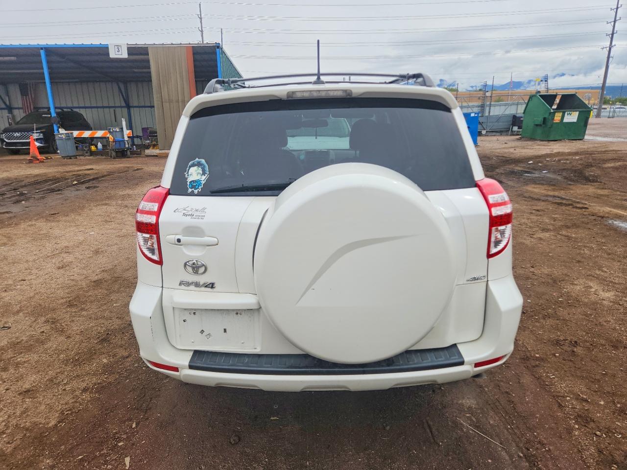 2012 Toyota Rav4 Limited White vin: 2T3DK4DV6CW085774