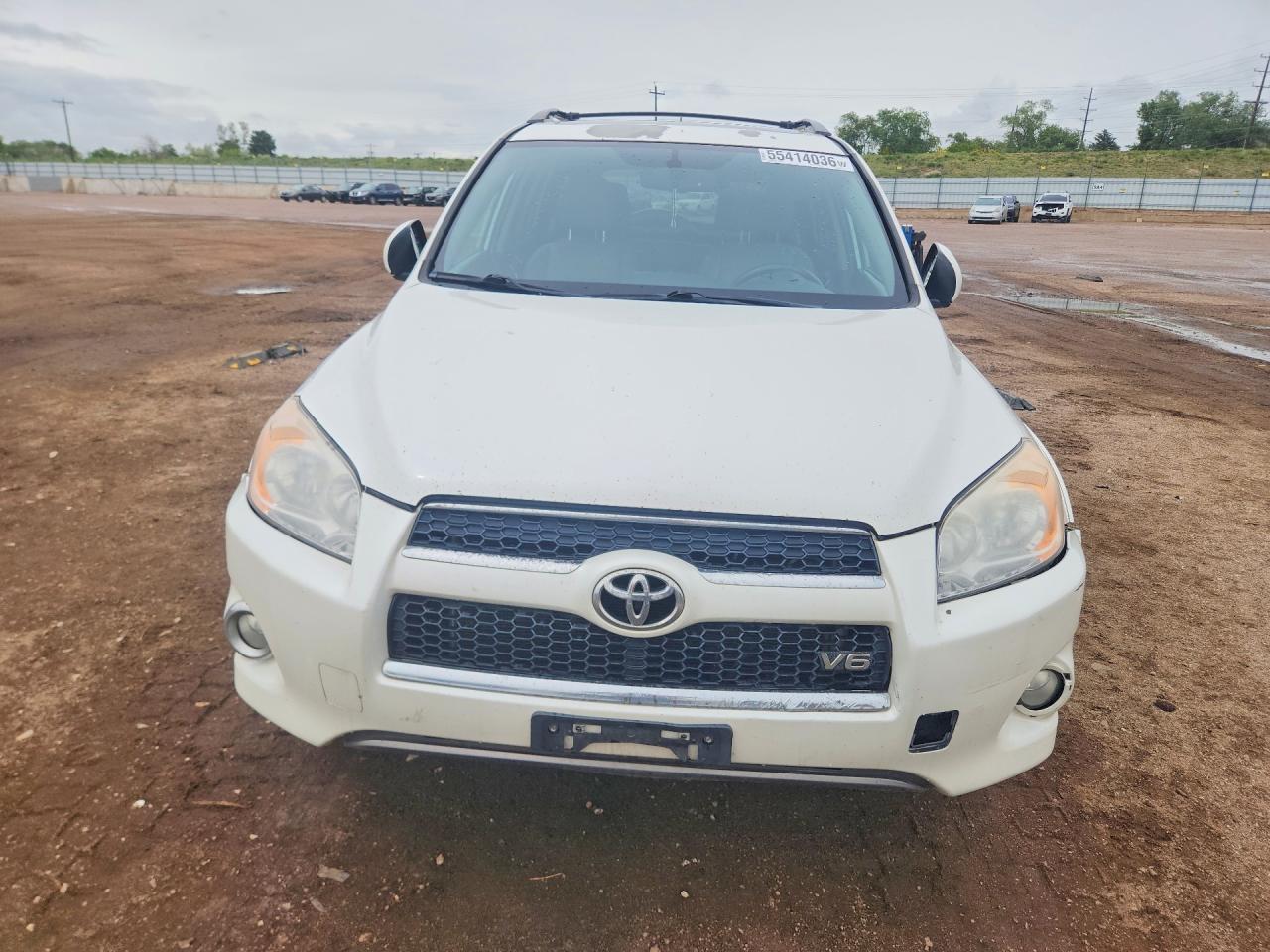 2012 Toyota Rav4 Limited White vin: 2T3DK4DV6CW085774