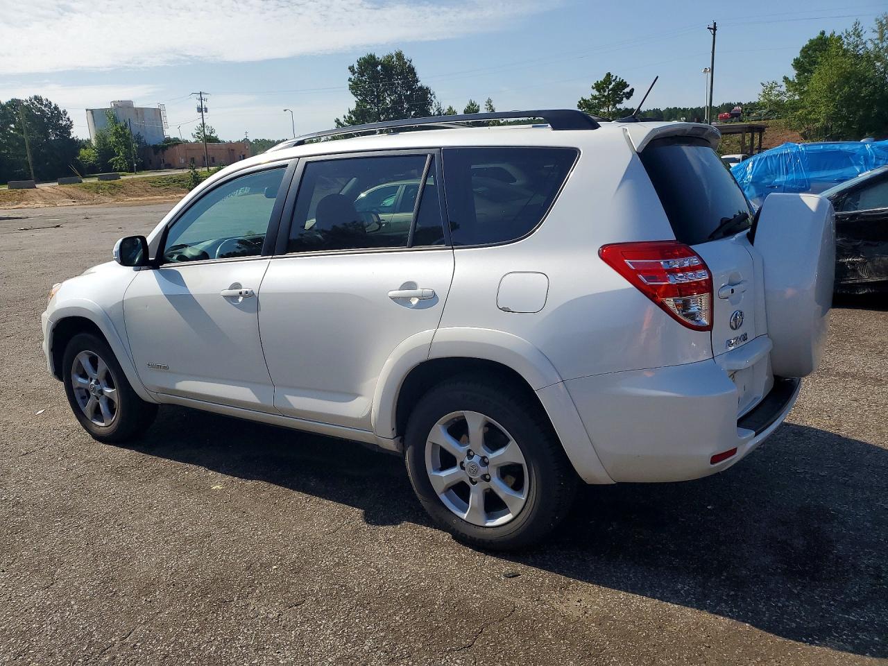 2012 Toyota Rav4 Limited White vin: 2T3DK4DV6CW094328