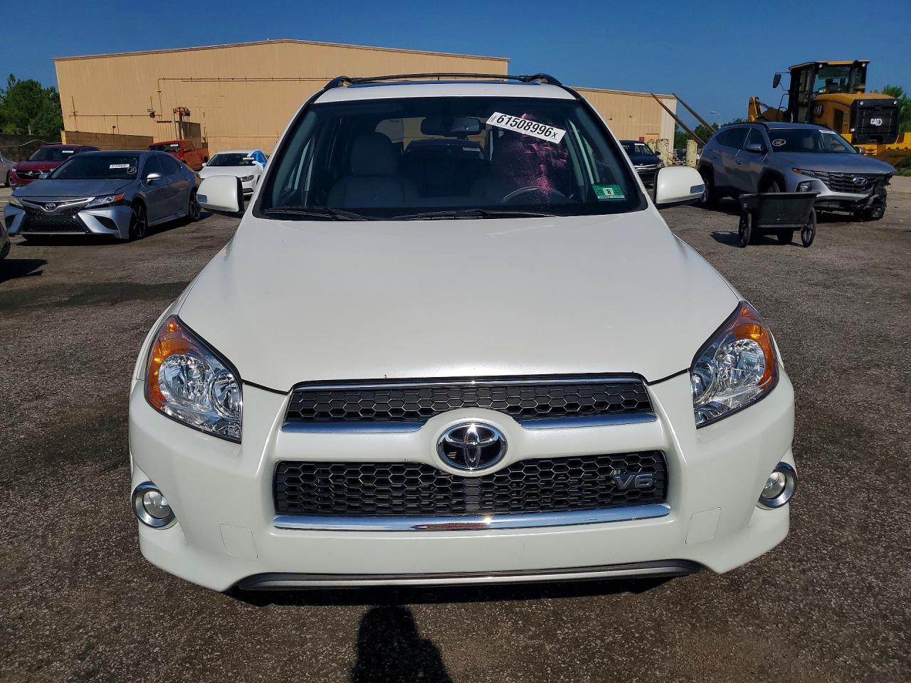 2012 Toyota Rav4 Limited White vin: 2T3DK4DV6CW094328