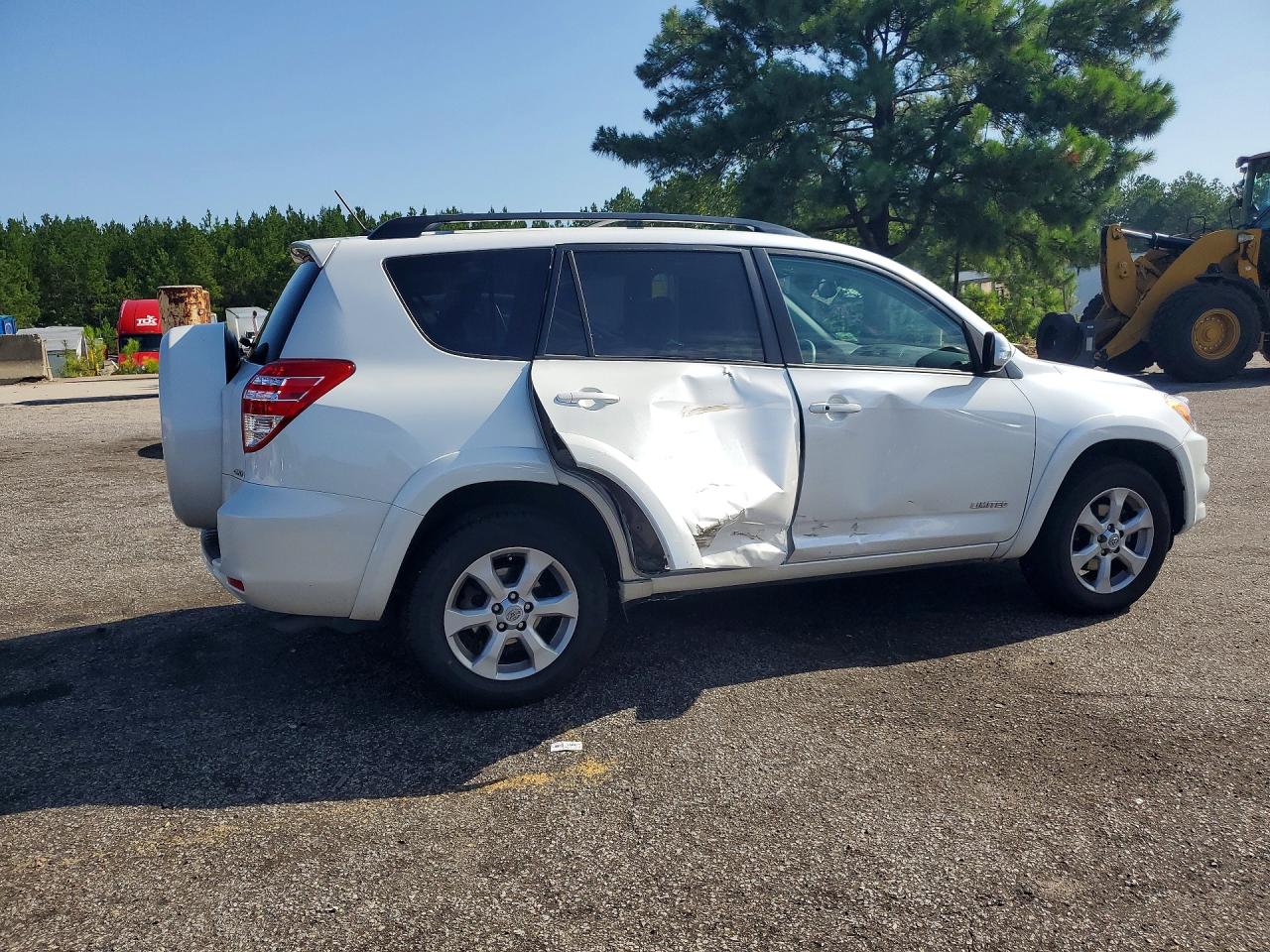 2012 Toyota Rav4 Limited White vin: 2T3DK4DV6CW094328