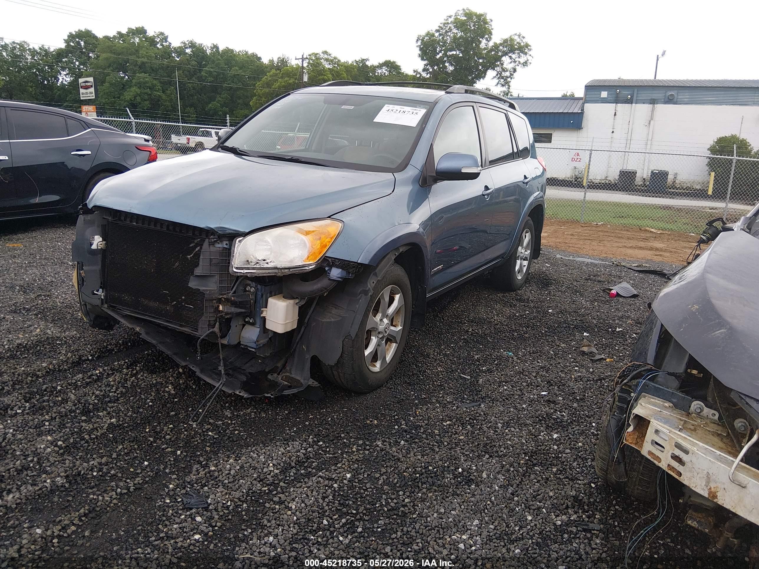 2010 Toyota Rav4 Limited V6 Синий vin: 2T3DK4DV7AW014144