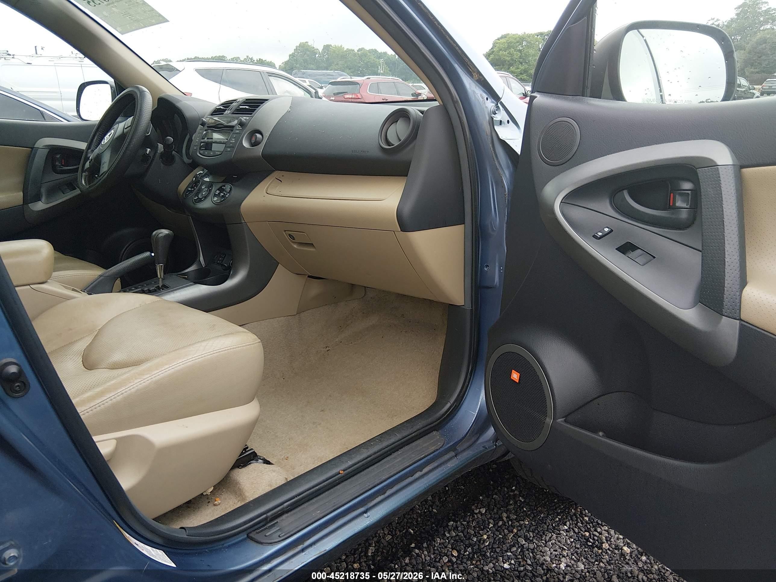 2010 Toyota Rav4 Limited V6 Синий vin: 2T3DK4DV7AW014144