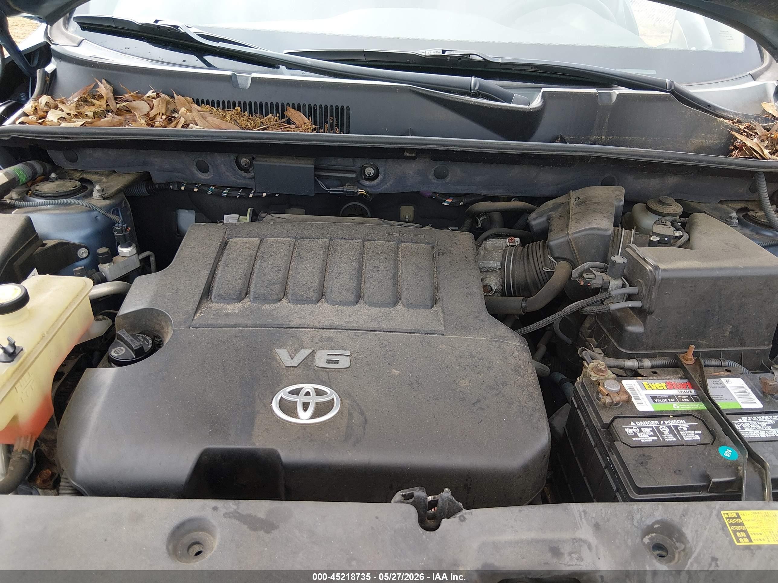 2010 Toyota Rav4 Limited V6 Синий vin: 2T3DK4DV7AW014144
