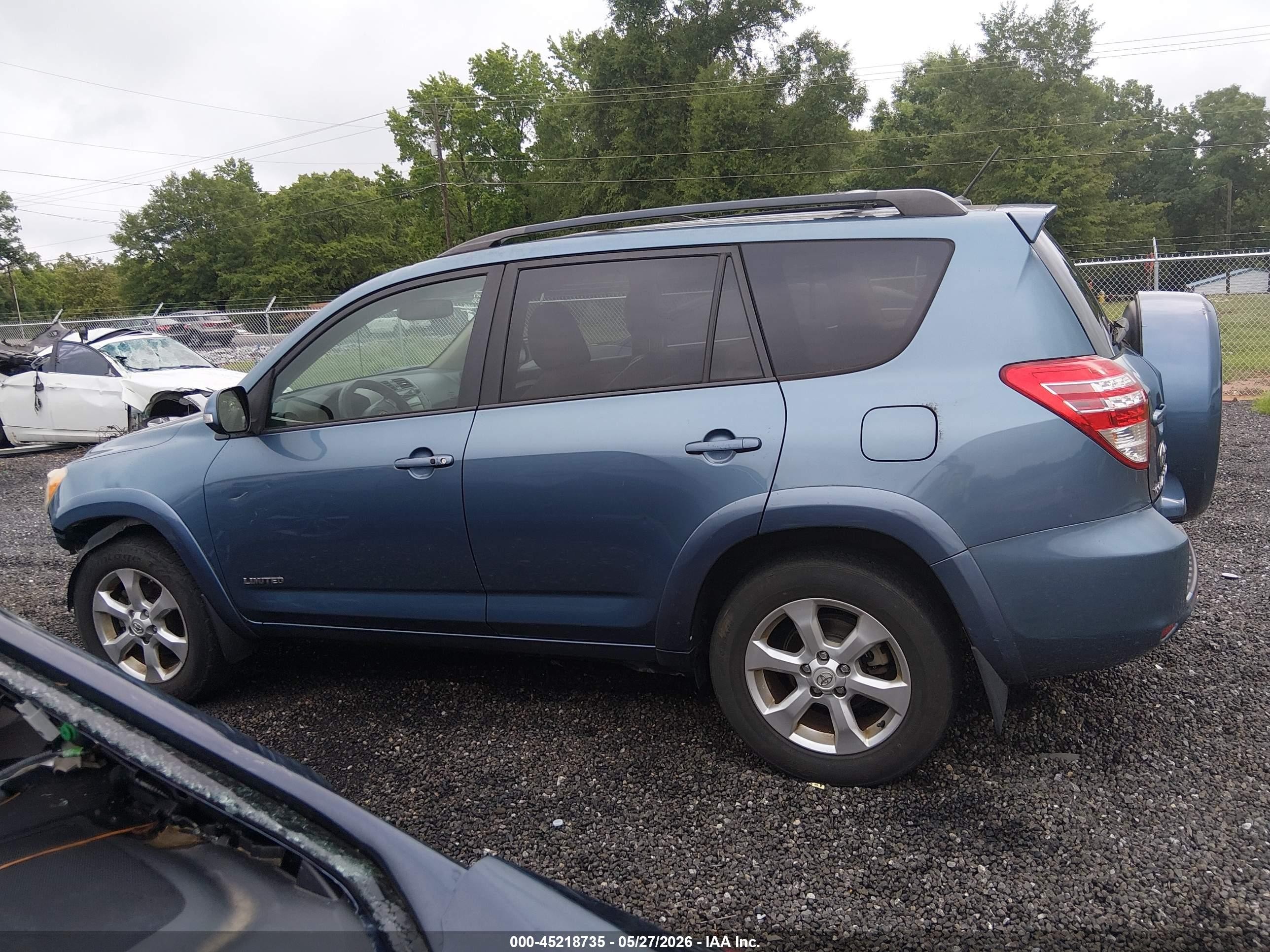 2010 Toyota Rav4 Limited V6 Синий vin: 2T3DK4DV7AW014144
