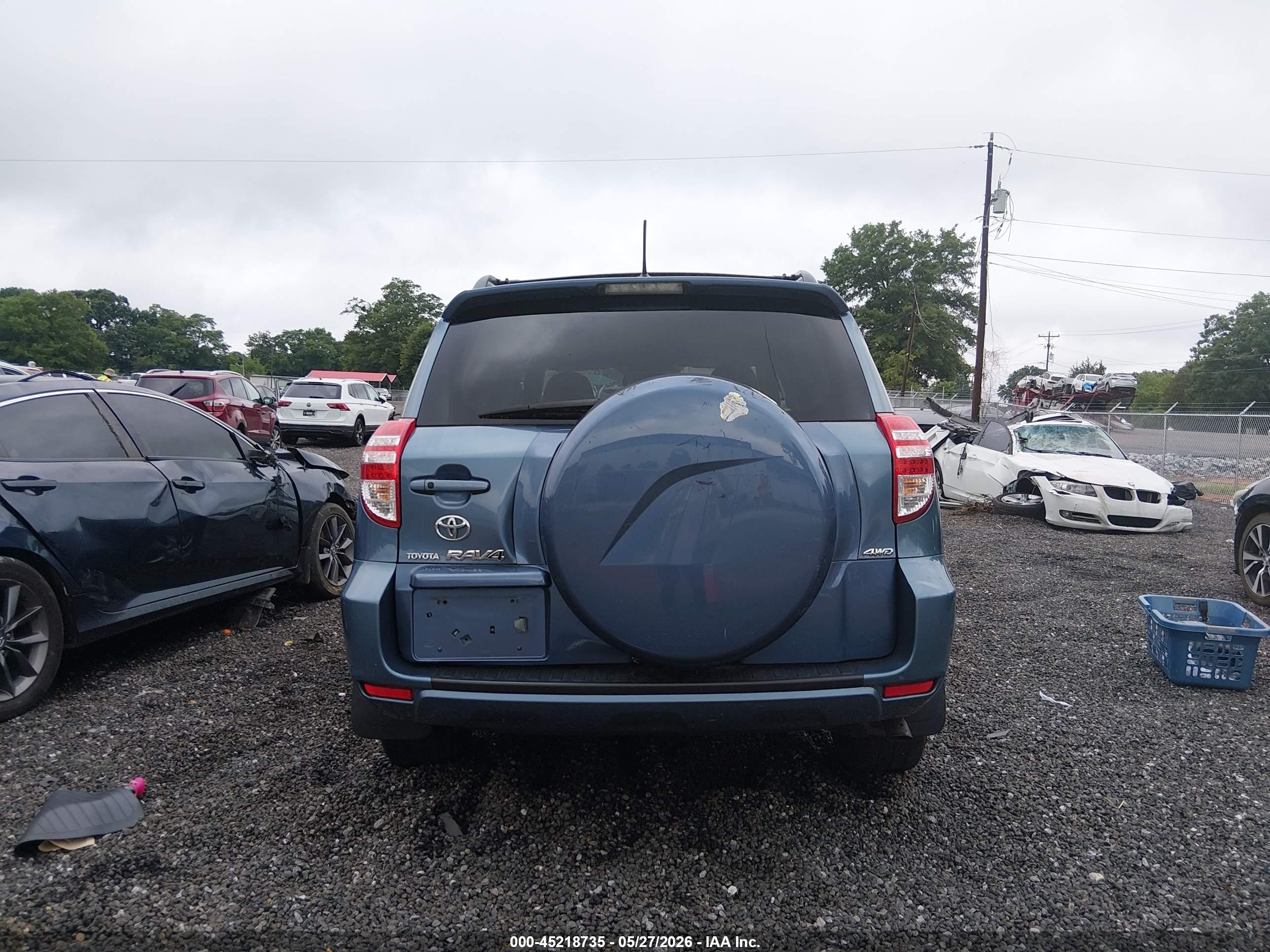 2010 Toyota Rav4 Limited V6 Синий vin: 2T3DK4DV7AW014144