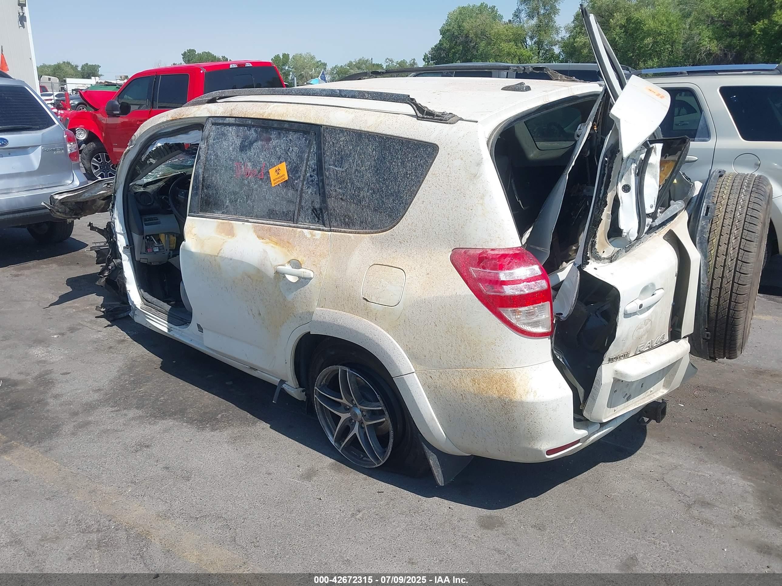 2010 Toyota Rav4 Limited V6 White vin: 2T3DK4DV7AW026309
