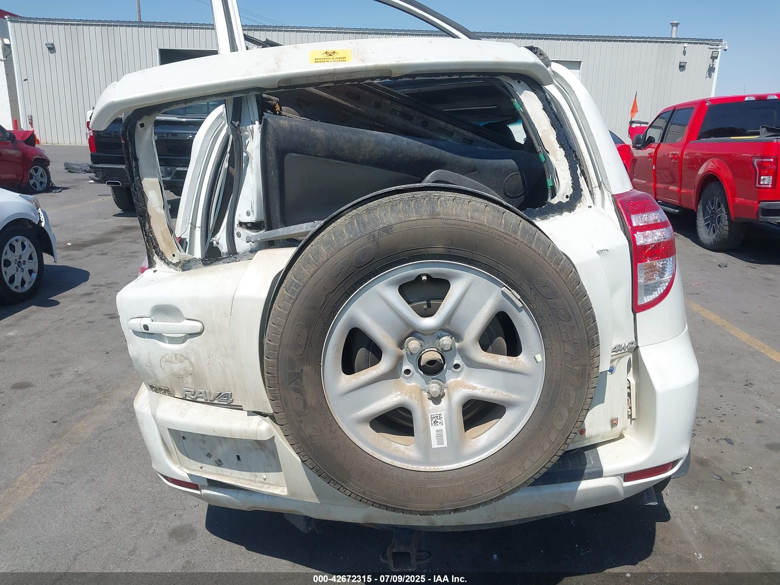 2010 Toyota Rav4 Limited V6 White vin: 2T3DK4DV7AW026309