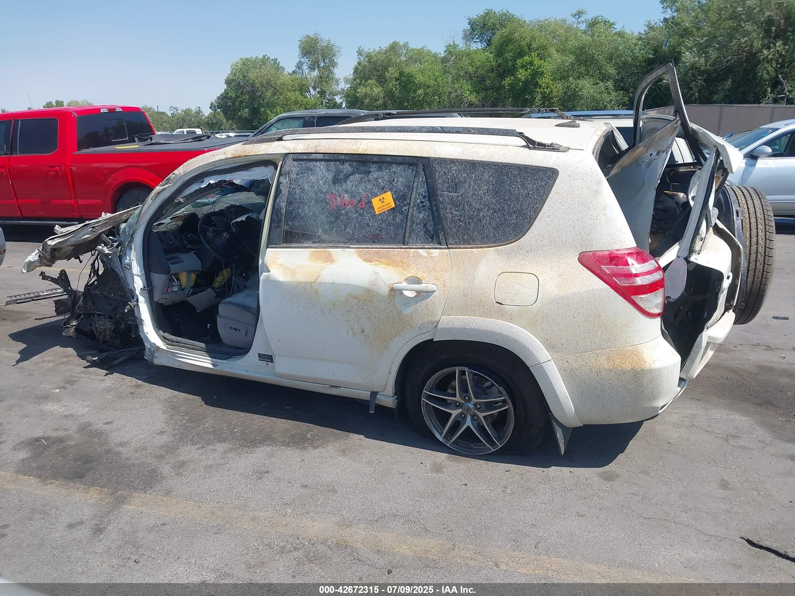 2010 Toyota Rav4 Limited V6 White vin: 2T3DK4DV7AW026309