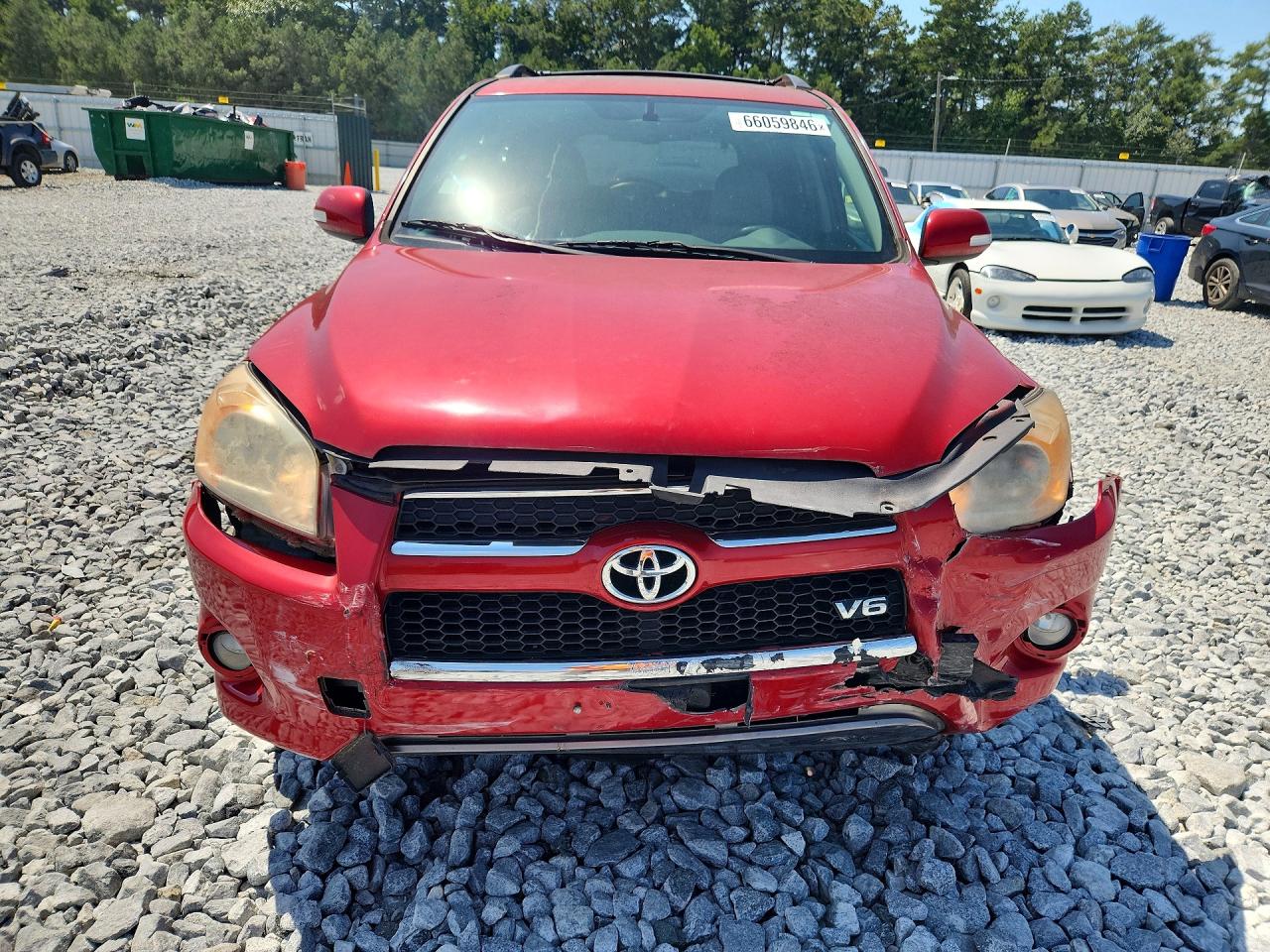 2010 Toyota Rav4 Limited Red vin: 2T3DK4DV7AW033373